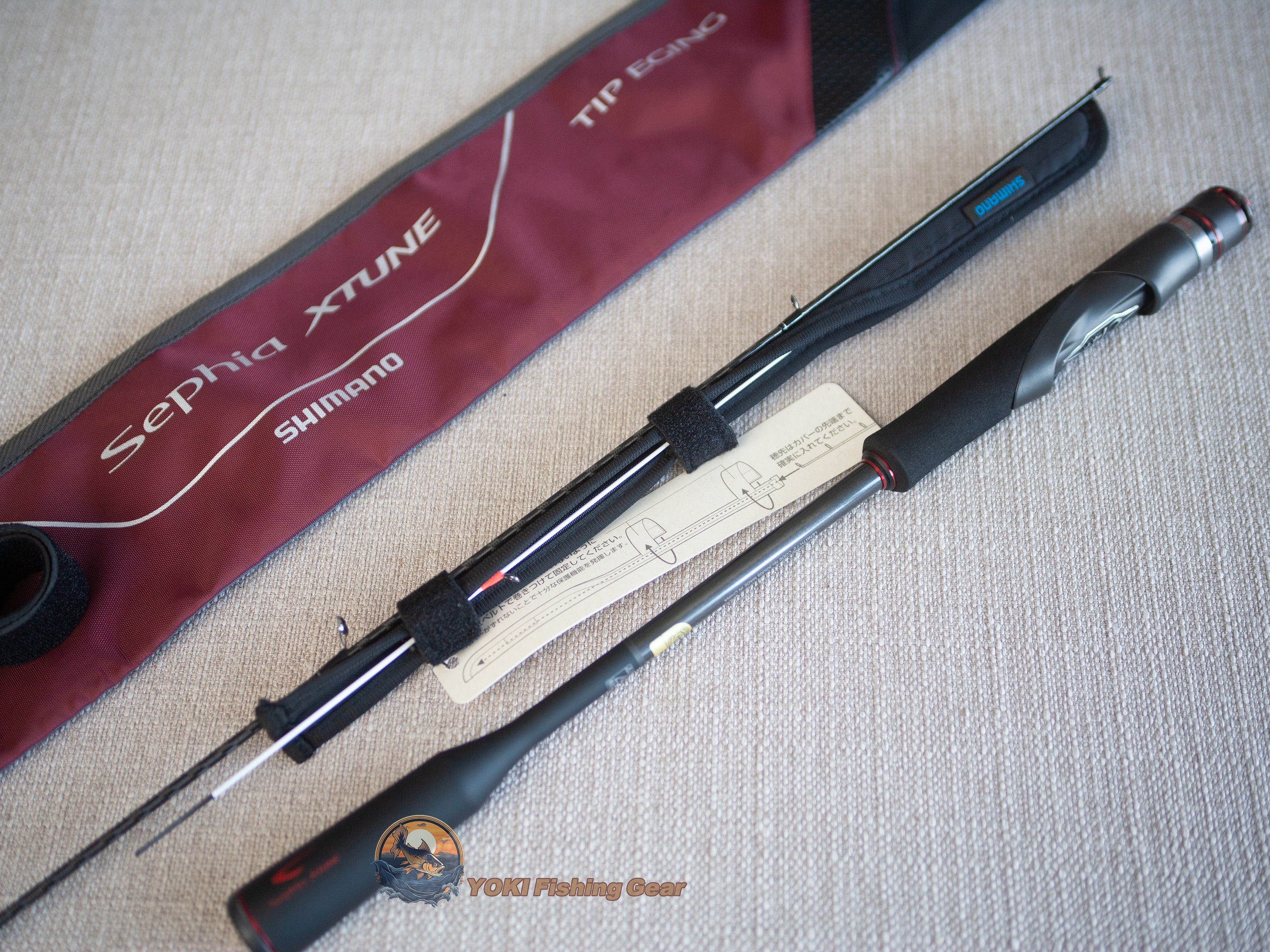 Brand New  Shimano 21 SEPHIA XTUNE Tip Eging S72ML-S Spinning Rod