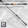 JACKALL/SHIMANO 21 POISON GLORIOUS 1610M Baitcasting Rod for Bass
