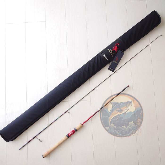 Shimano 18 WORLD SHAULA 2652R-3 Spinning Rod for Bass