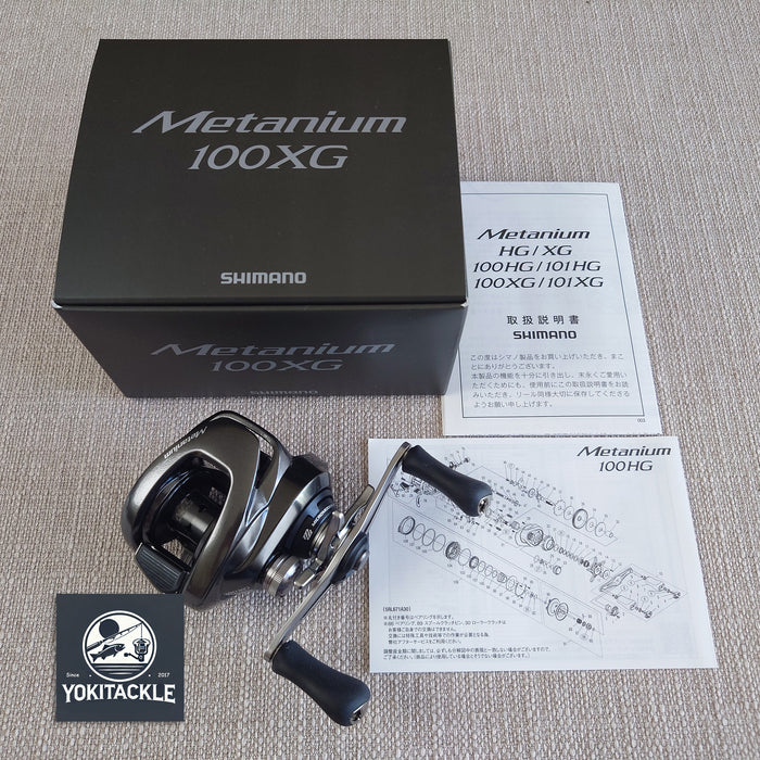 Shimano 23 Metanium 100XG Baitcasting Reel