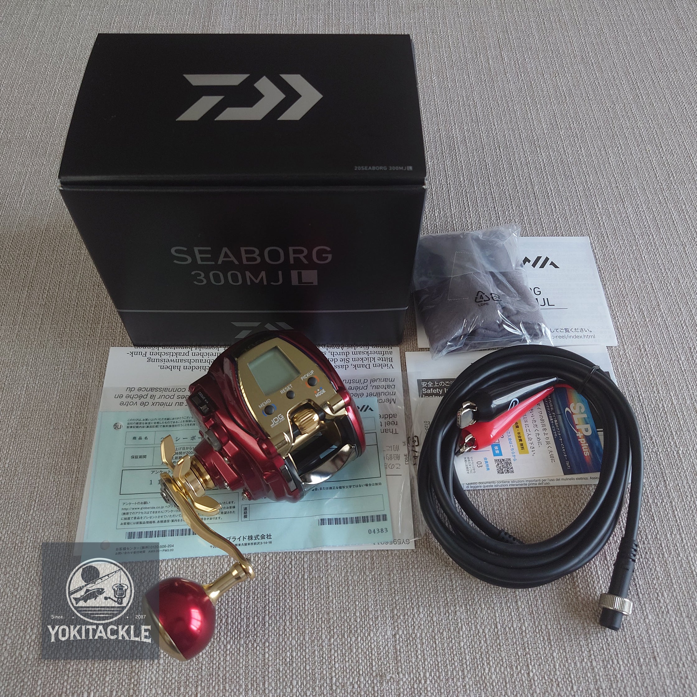Daiwa 20 SEABORG 300MJL Left 4.4 Electric Reel – YOKI Tackle