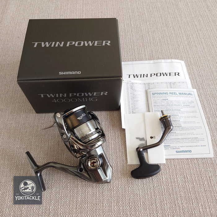 Shimano 24 Twin Power 4000MHG Spinning Fishing Reel