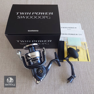 Brand New Shimano 21 TWIN POWER SW 10000PG Spinning Reel