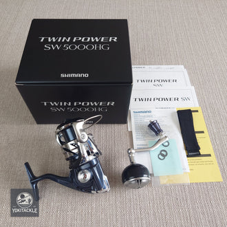 Brand New Shimano 21 TWIN POWER SW 5000HG Spinning Reel