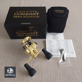 Brand New Shimano 23 CALCUTTA CONQUEST MD 301XGLH Baitcasting Reel