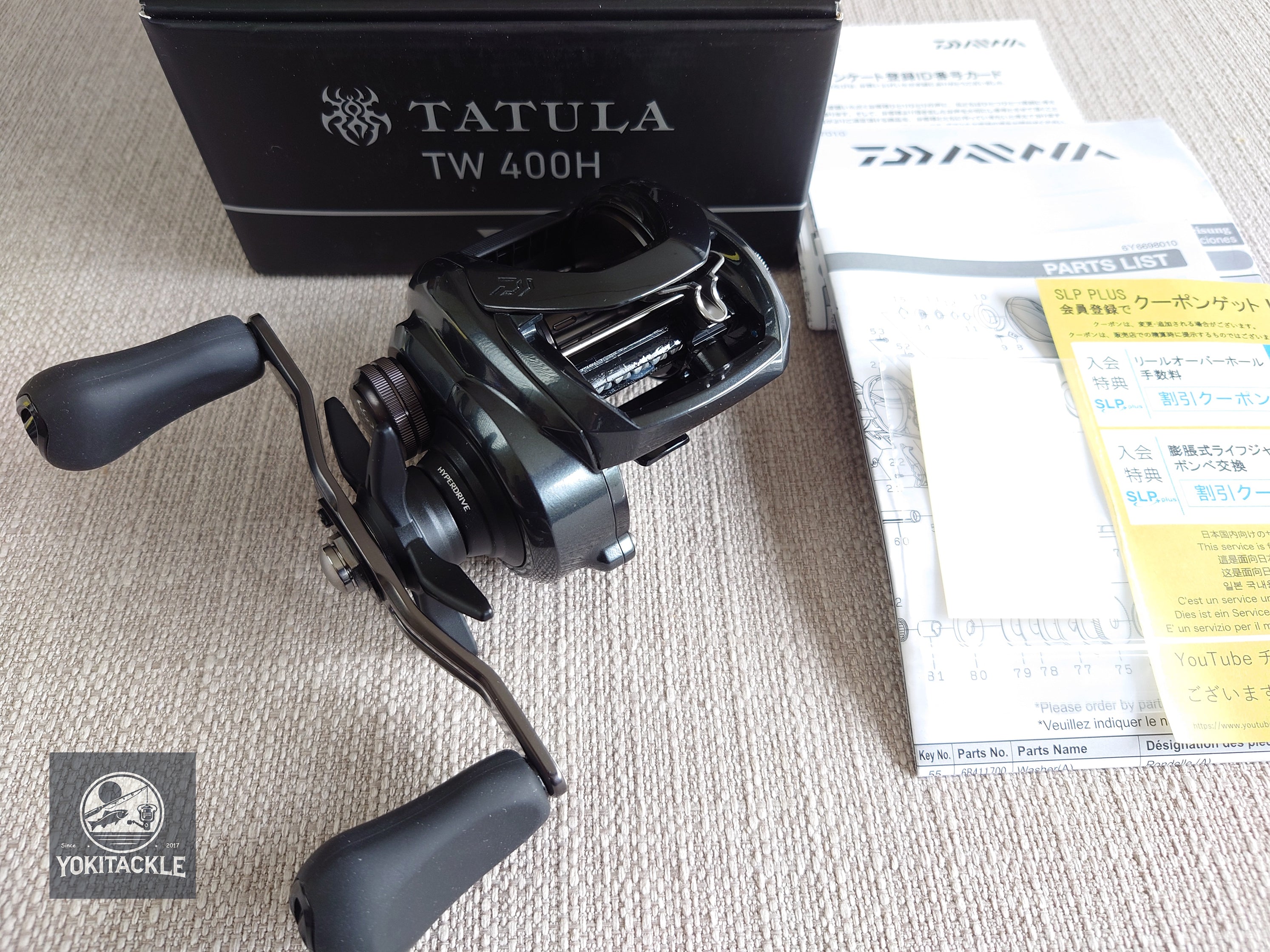 Brand New Daiwa 21 TATULA TW 400H 7.1 Right Reel