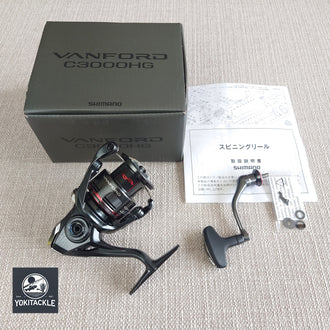 Brand New Shimano 24 VANFORD C3000HG Spinning Reel