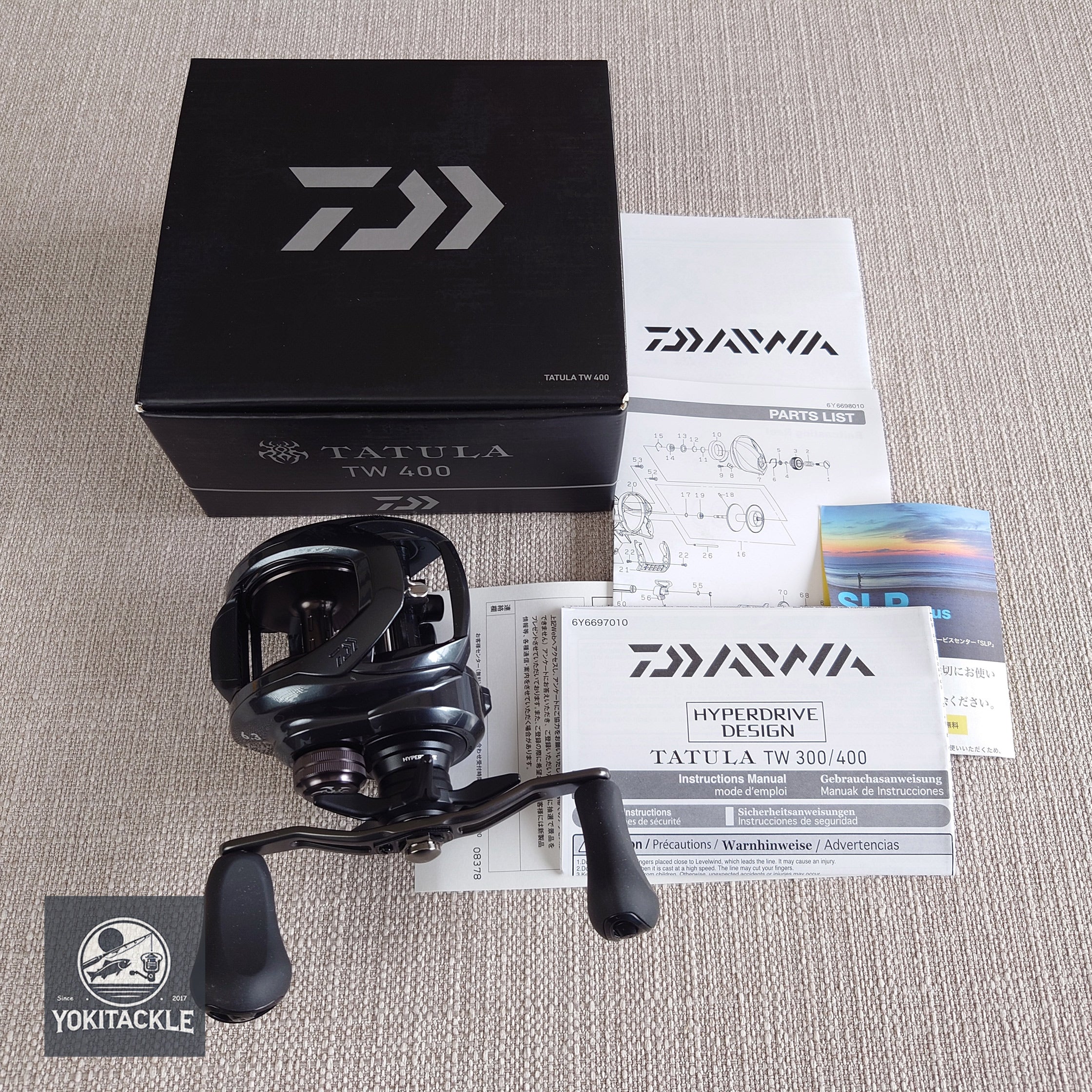 Brand New Daiwa 21 TATULA TW 400 6.3 Right Reel