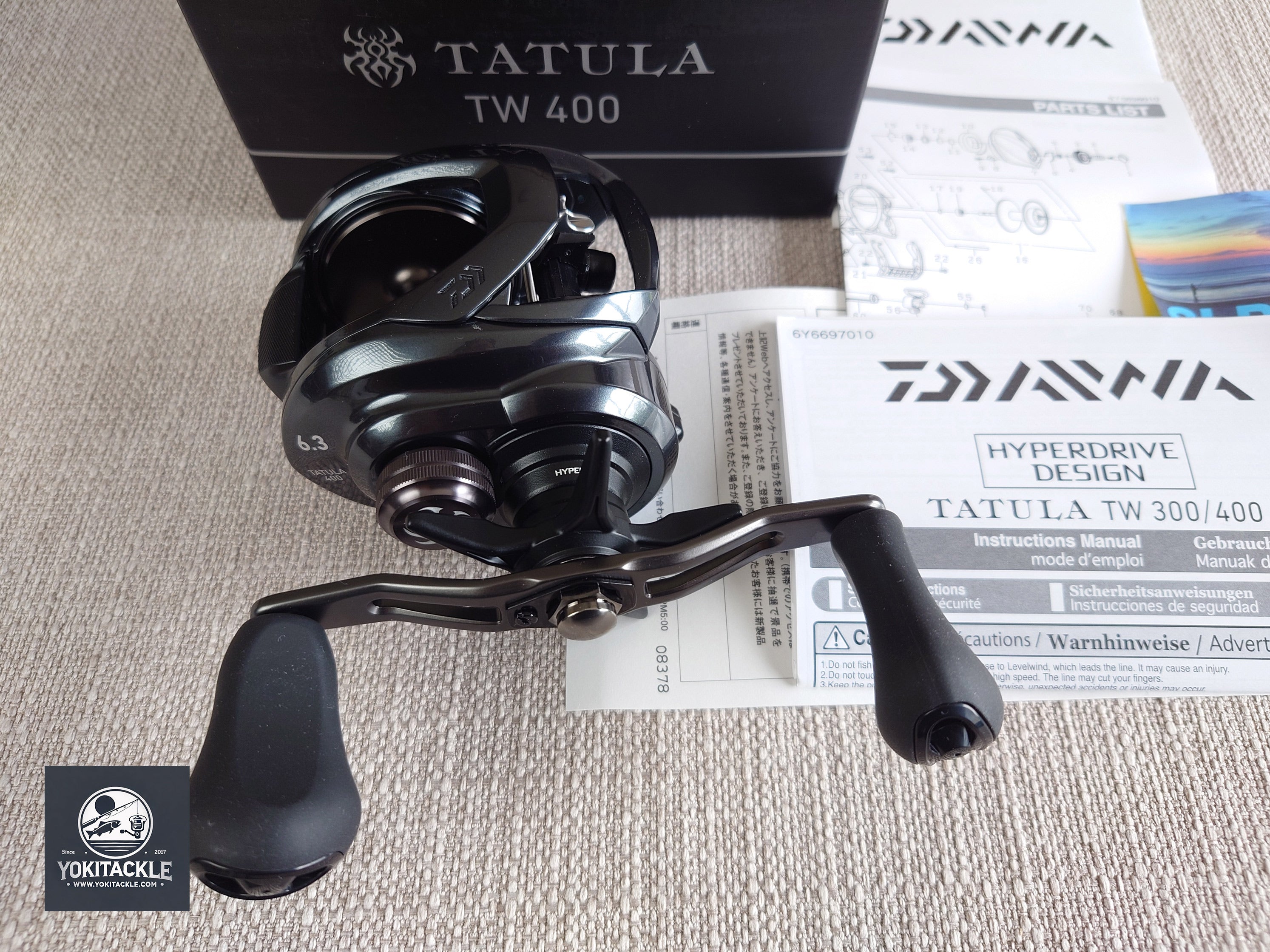Brand New Daiwa 21 TATULA TW 400 6.3 Right Reel
