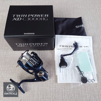 Brand New Shimano 21 Twin Power XD C3000HG Spinning Reel