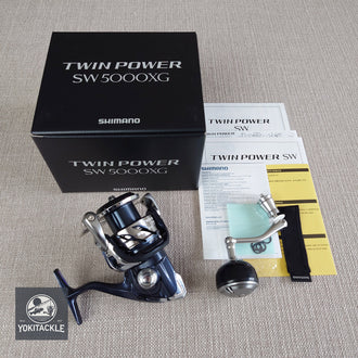 Brand New Shimano 21 TWIN POWER SW 5000XG Spinning Reel
