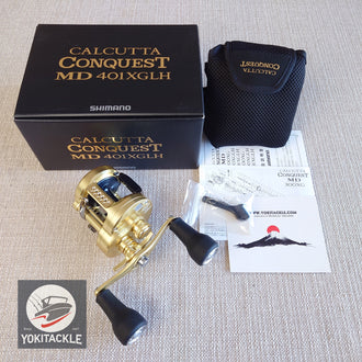 Brand New Shimano 23 CALCUTTA CONQUEST MD 401XGLH Baitcasting Reel