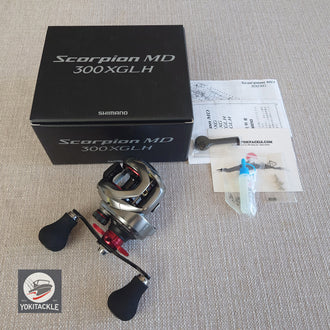Brand New Shimano 21 SCORPION MD 300XGLH Casting Reel