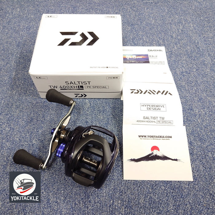 Daiwa 23 SALTIST SV TW 400XHL PE SPECIAL Baitcasting Reel