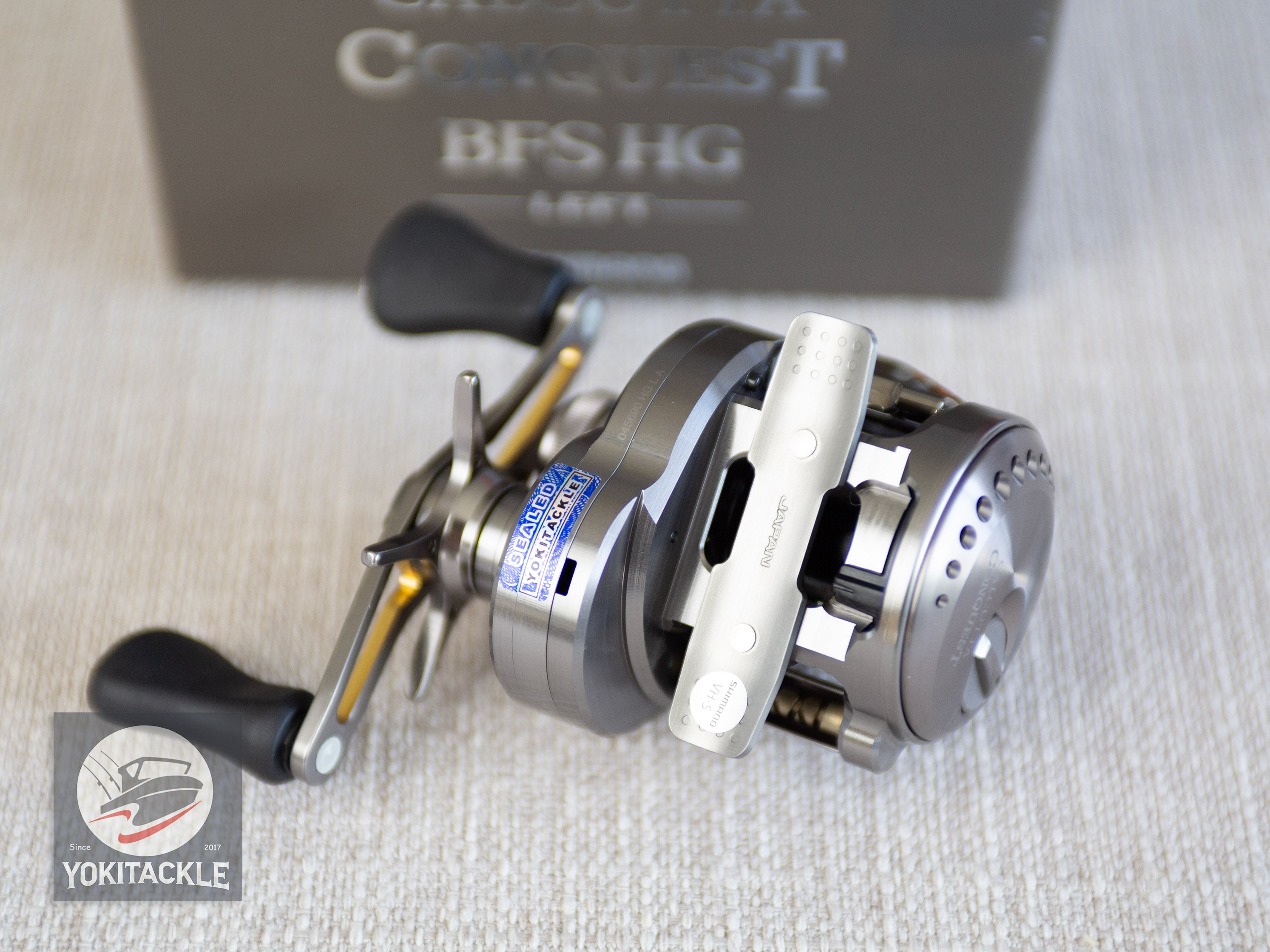 Shimano 23 Calcutta Conquest BFS HG Left Baitcasting Fishing Reel