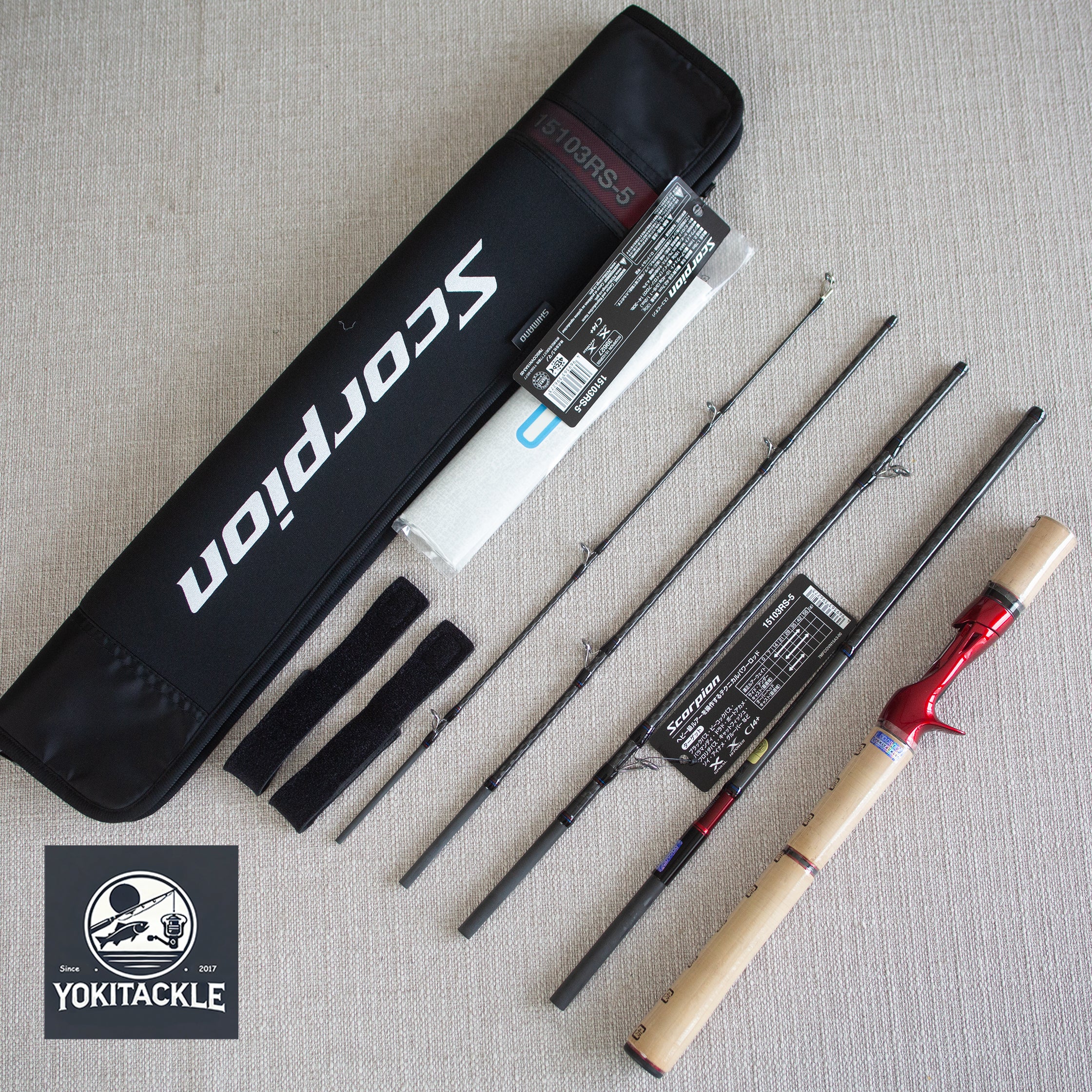 Shimano Scorpion 2651R-5 Spinning Rod for Bass