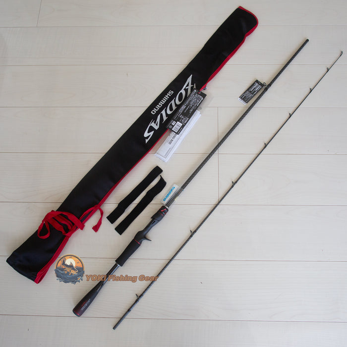 Shimano 20 Zodias 1610ML/2 Baitcasting Rod for Bass