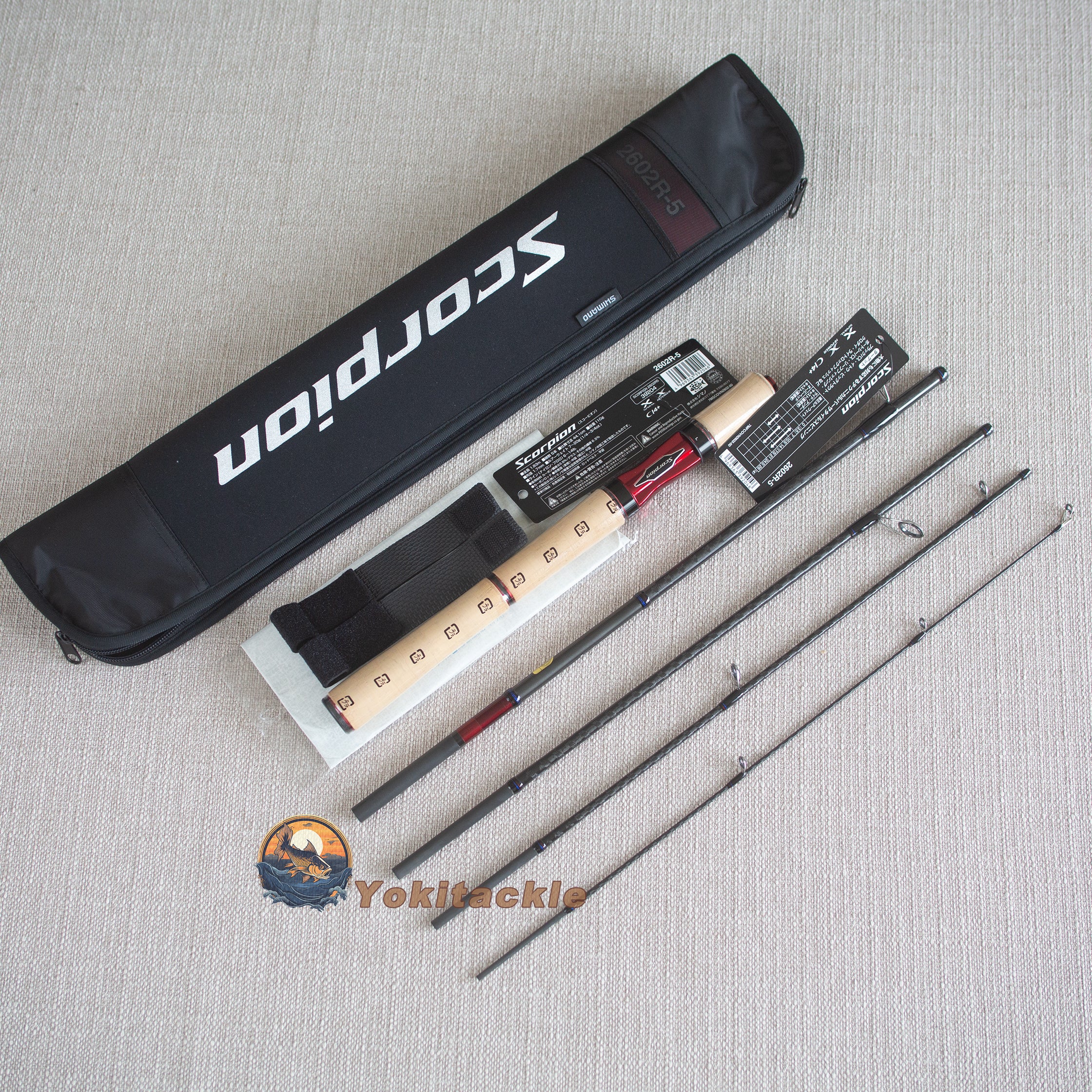 Shimano Scorpion 2602R-5 Spinning Rod for Bass