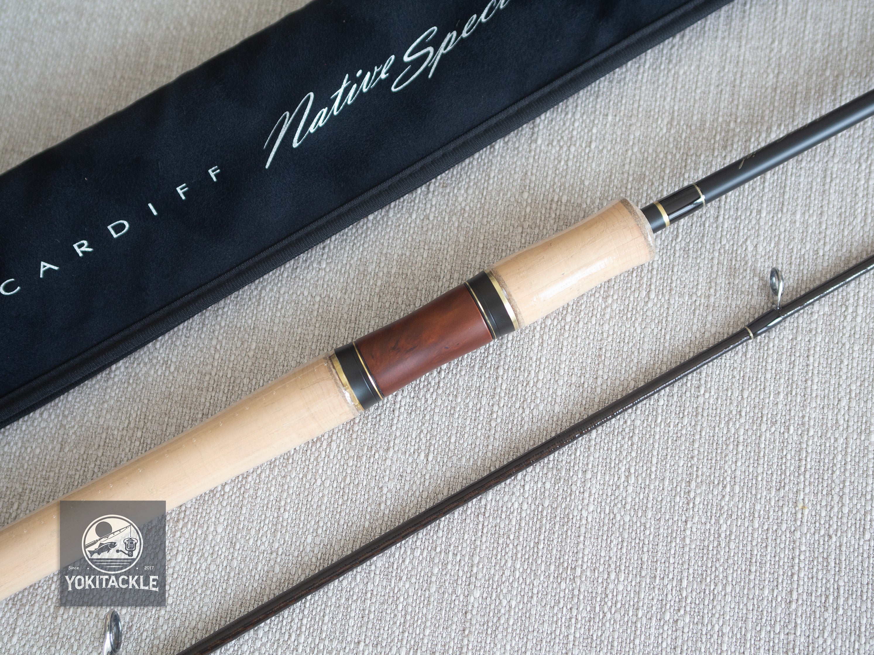 shimano cardiff rod Shimano CARDIFF NATIVE SPECIAL S77L Spinning Rod for Trout – YOKI Tackle Fishing Gear Emporium