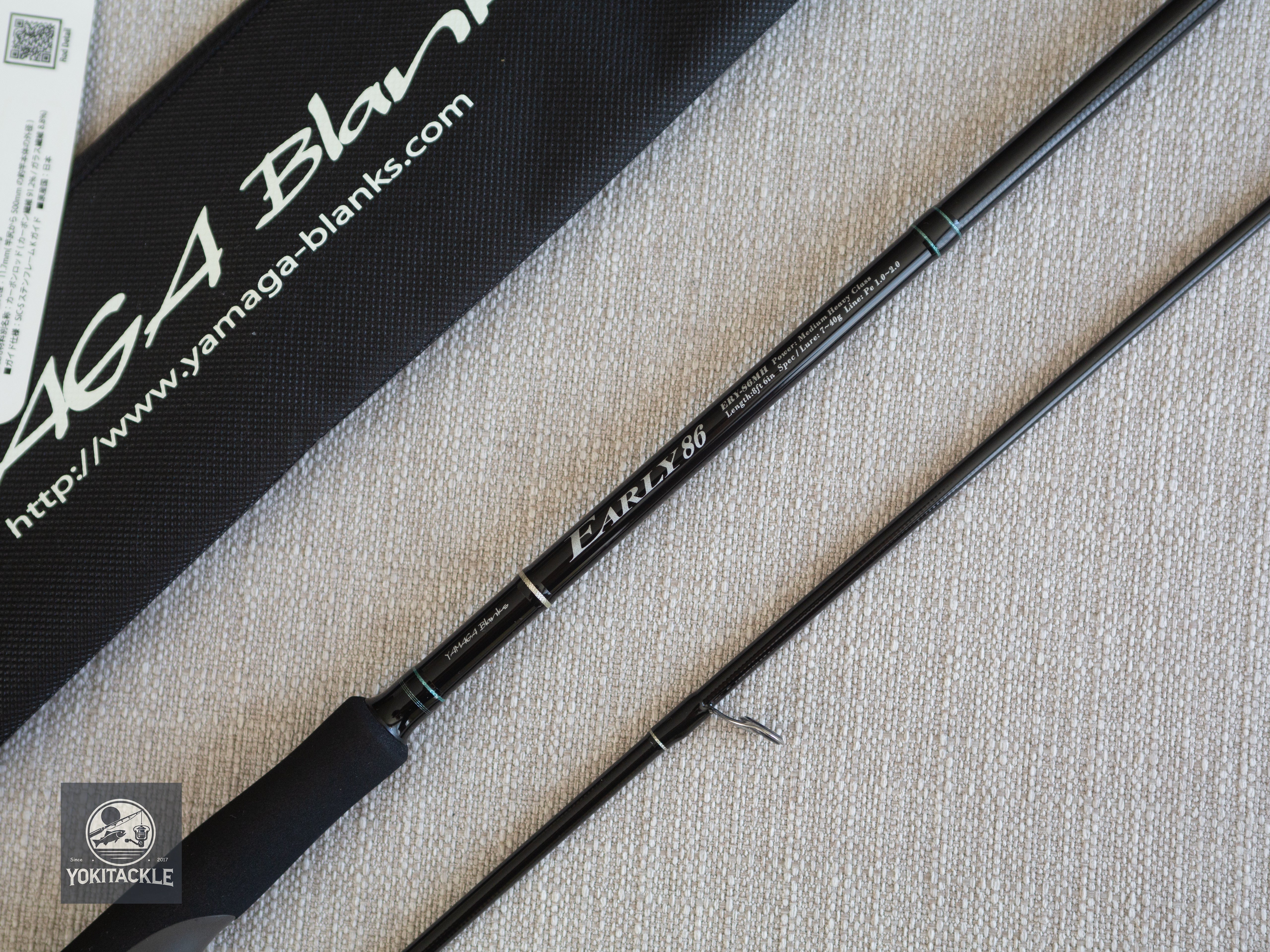 ロッド EARLY 86MH for Rock YAMAGA Blanks EARLY for Rock 86MH Spinning Rod – YOKI Tackle