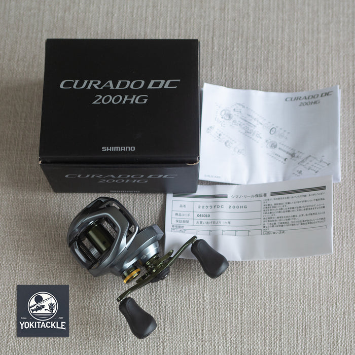 Shimano 22 CURADO DC 200HG 7.4 Right Casting Reel