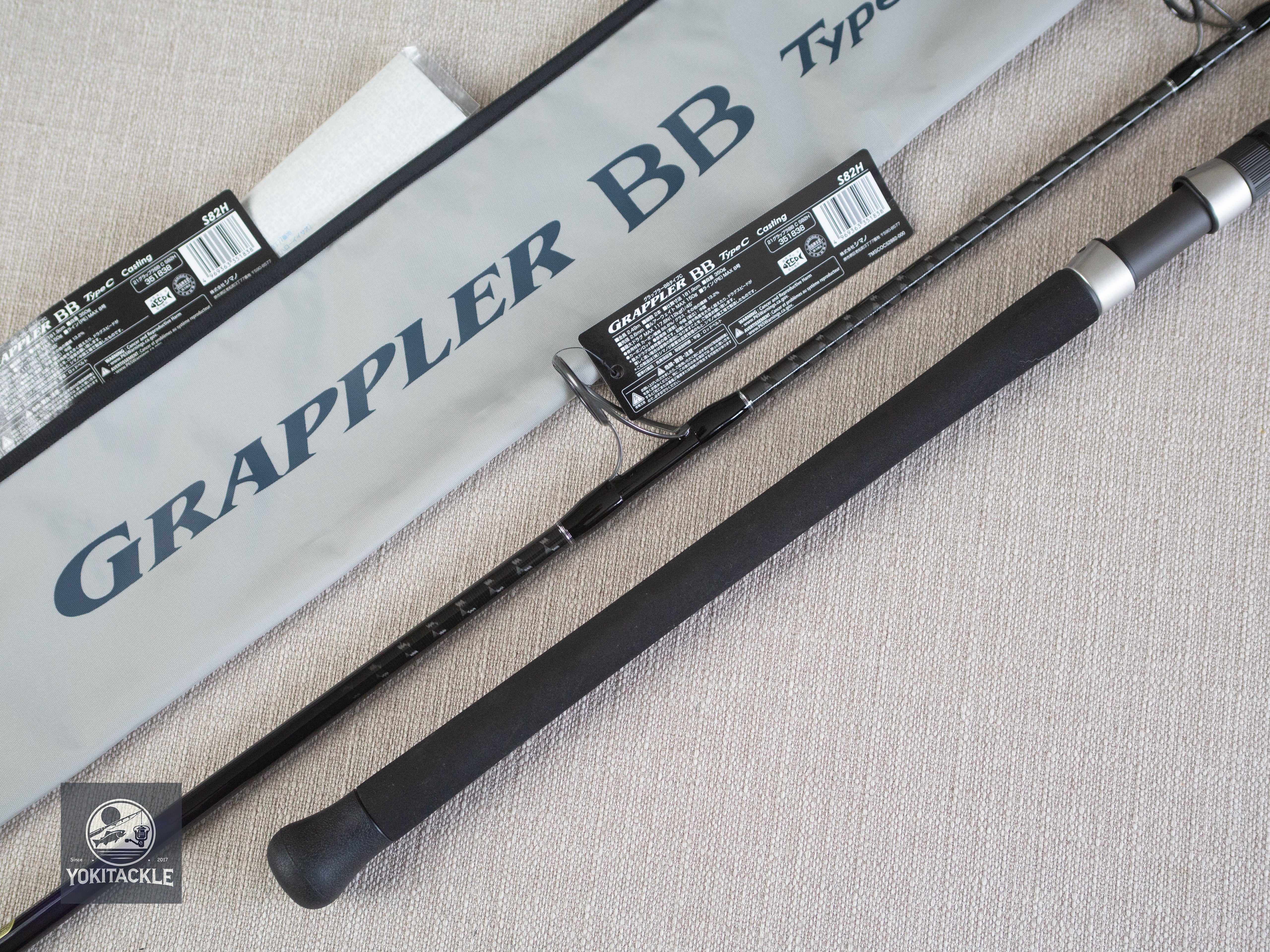 Brand New Shimano GRAPPLER BB Type-C S82H Fishing Rod – YOKI