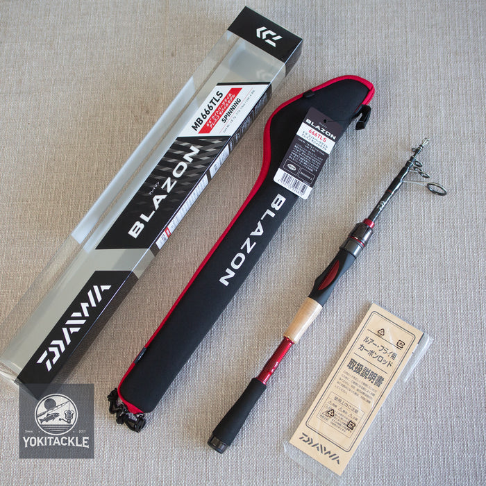 DAIWA BBB 666TLFS Telescopic Spinning Fishing  Rod
