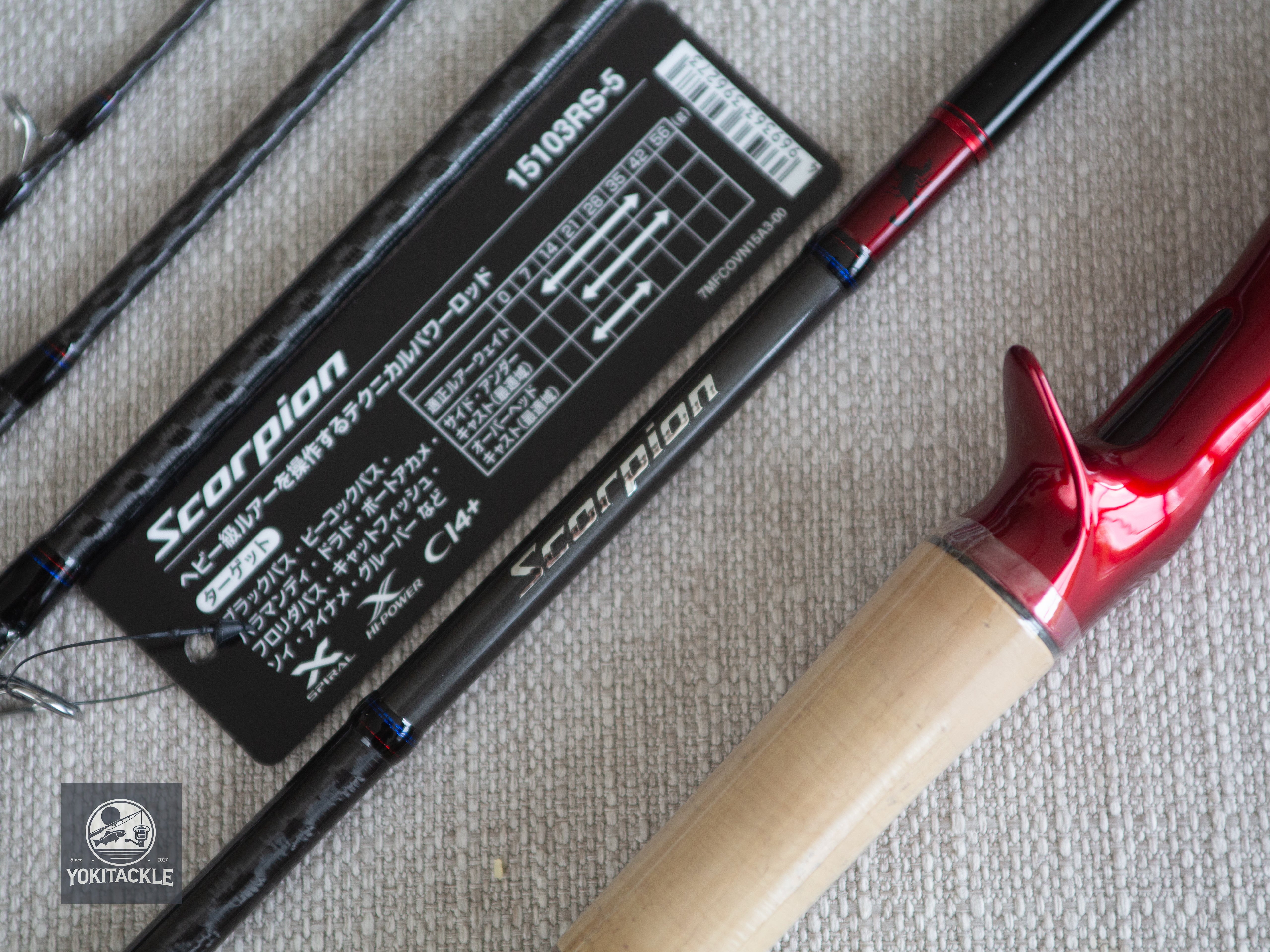 Shimano Scorpion 15103RS-5 Baitcasting Rod for Bass