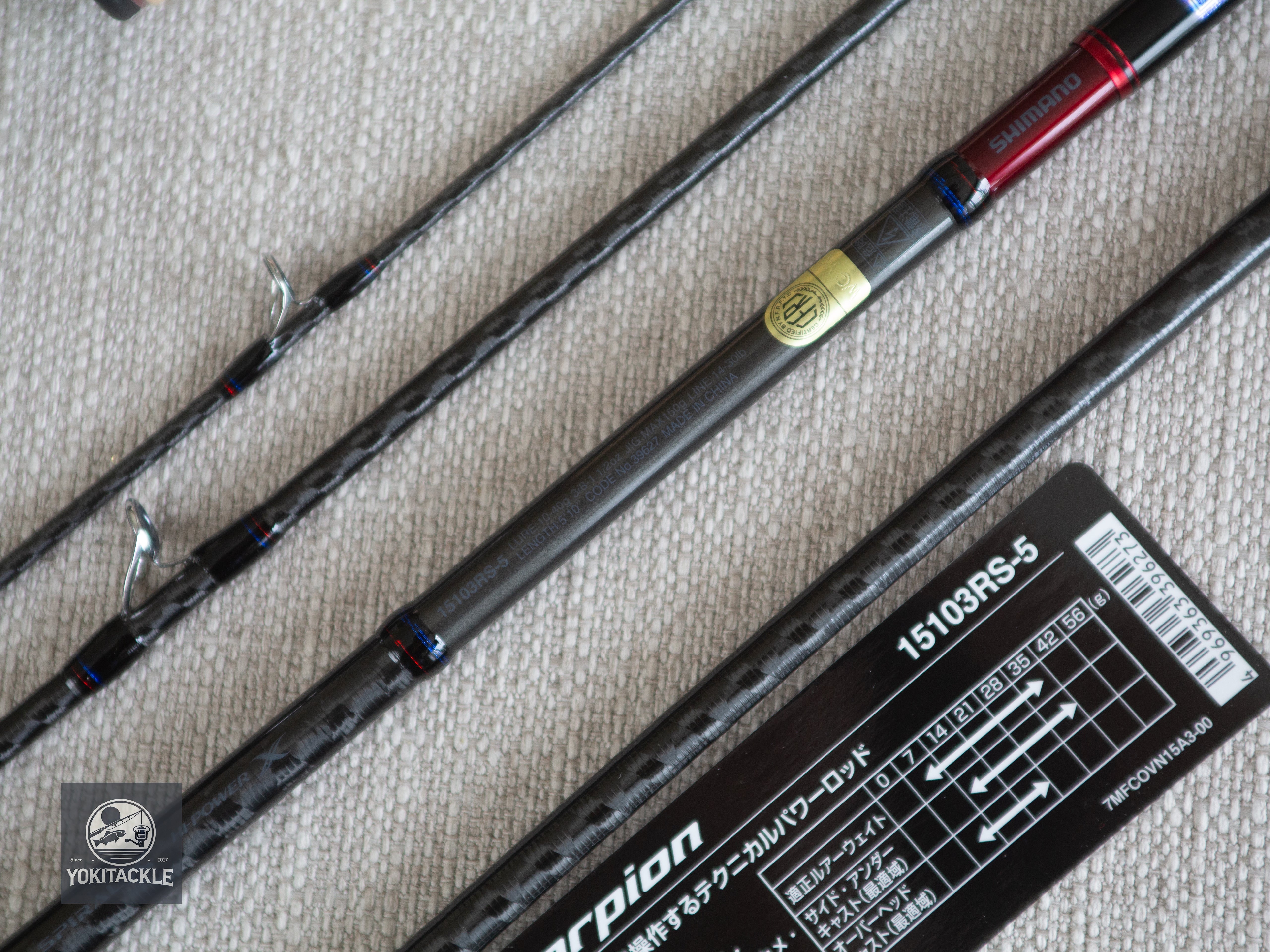 Shimano Scorpion 15103RS-5 Baitcasting Rod for Bass