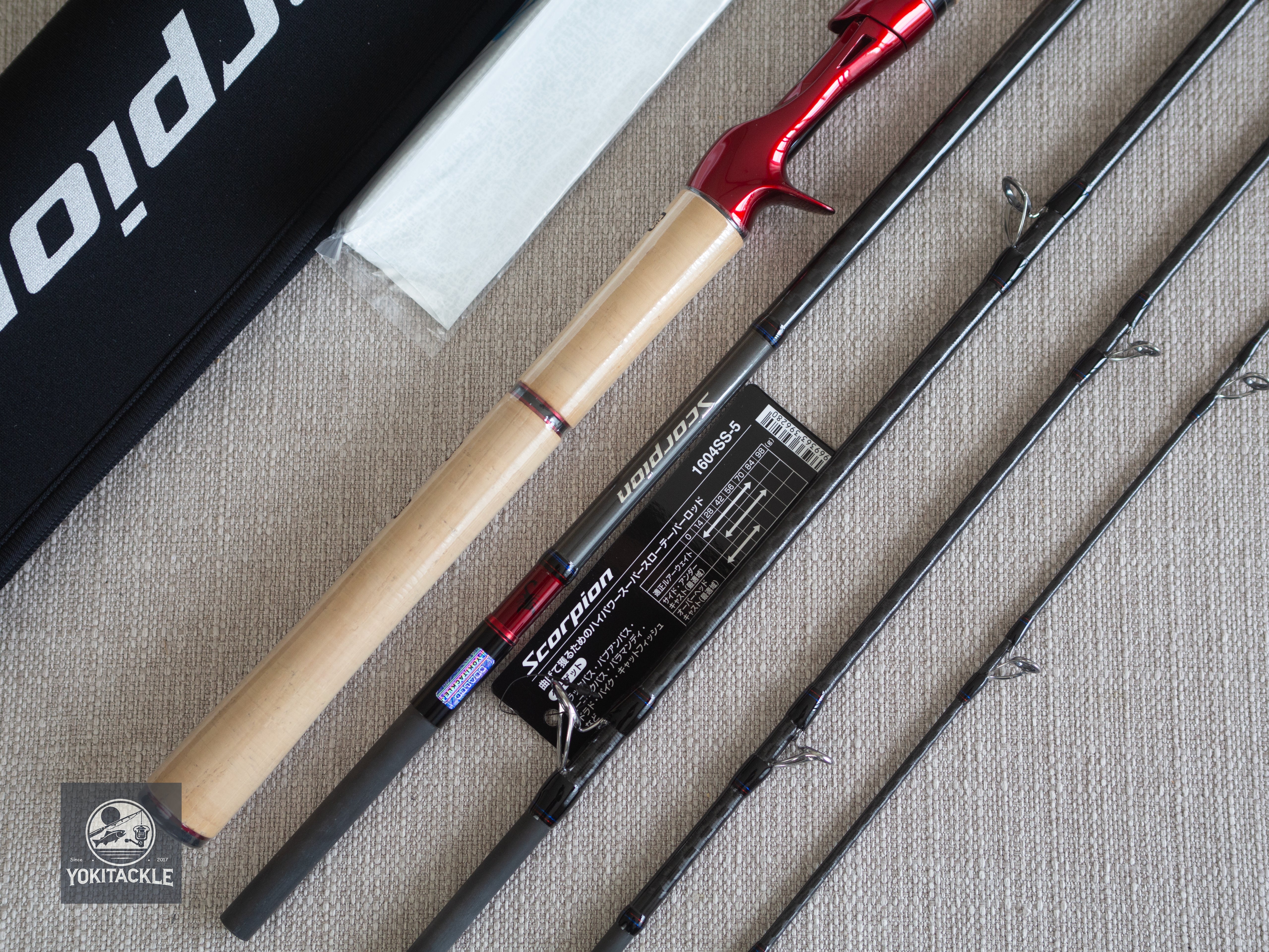 Shimano Scorpion 1604SS-5 Baitcasting Rod for Bass