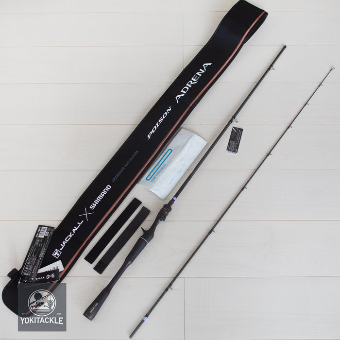 Shimano JACKALL 24 Poison Adrena 166M-2 Baitcasting rod
