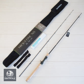 Brand New Shimano 2024 TROUT ONE NS B64L Baitcasting Rod