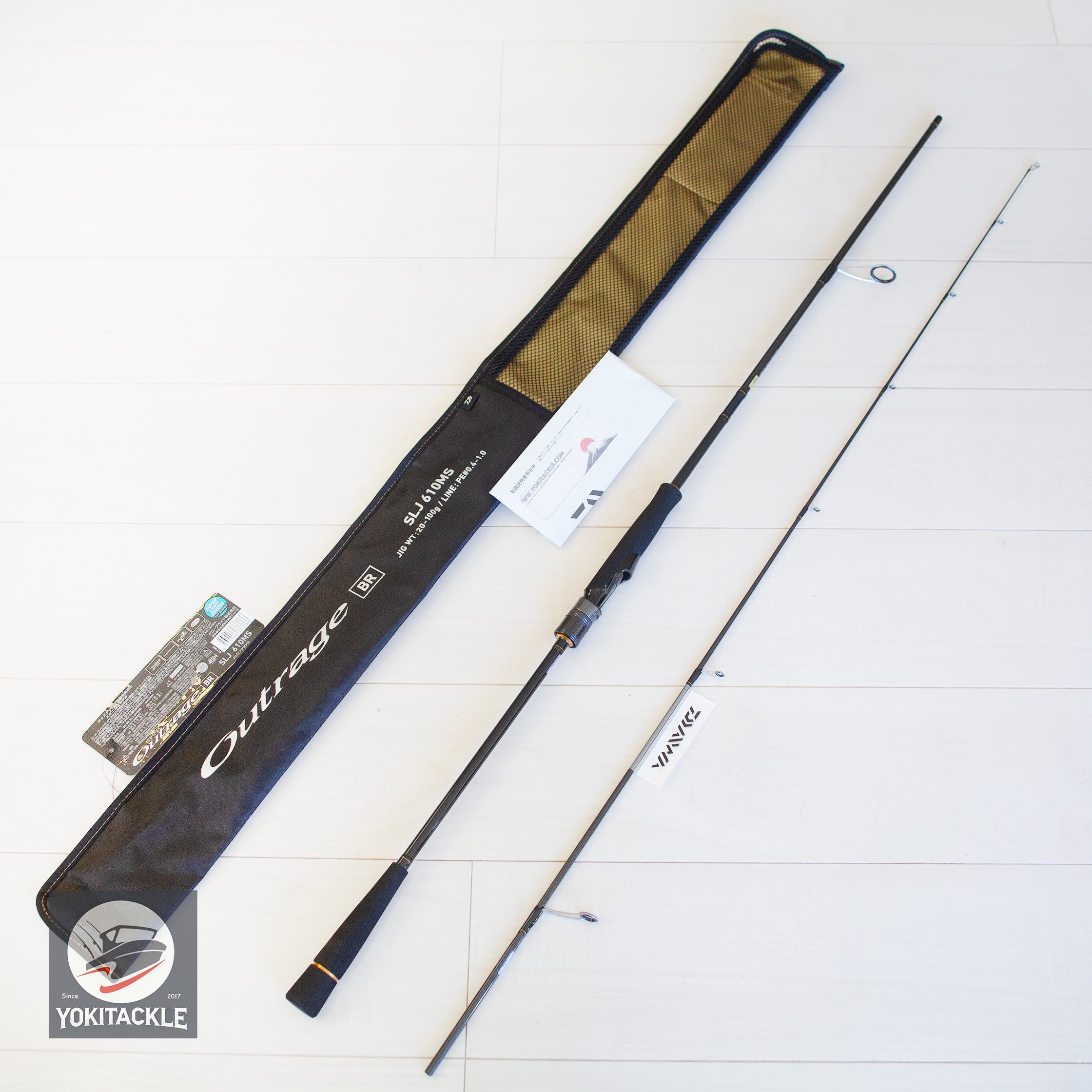 Daiwa 24 OUTRAGE BR SLJ 610MS Spinning Rod