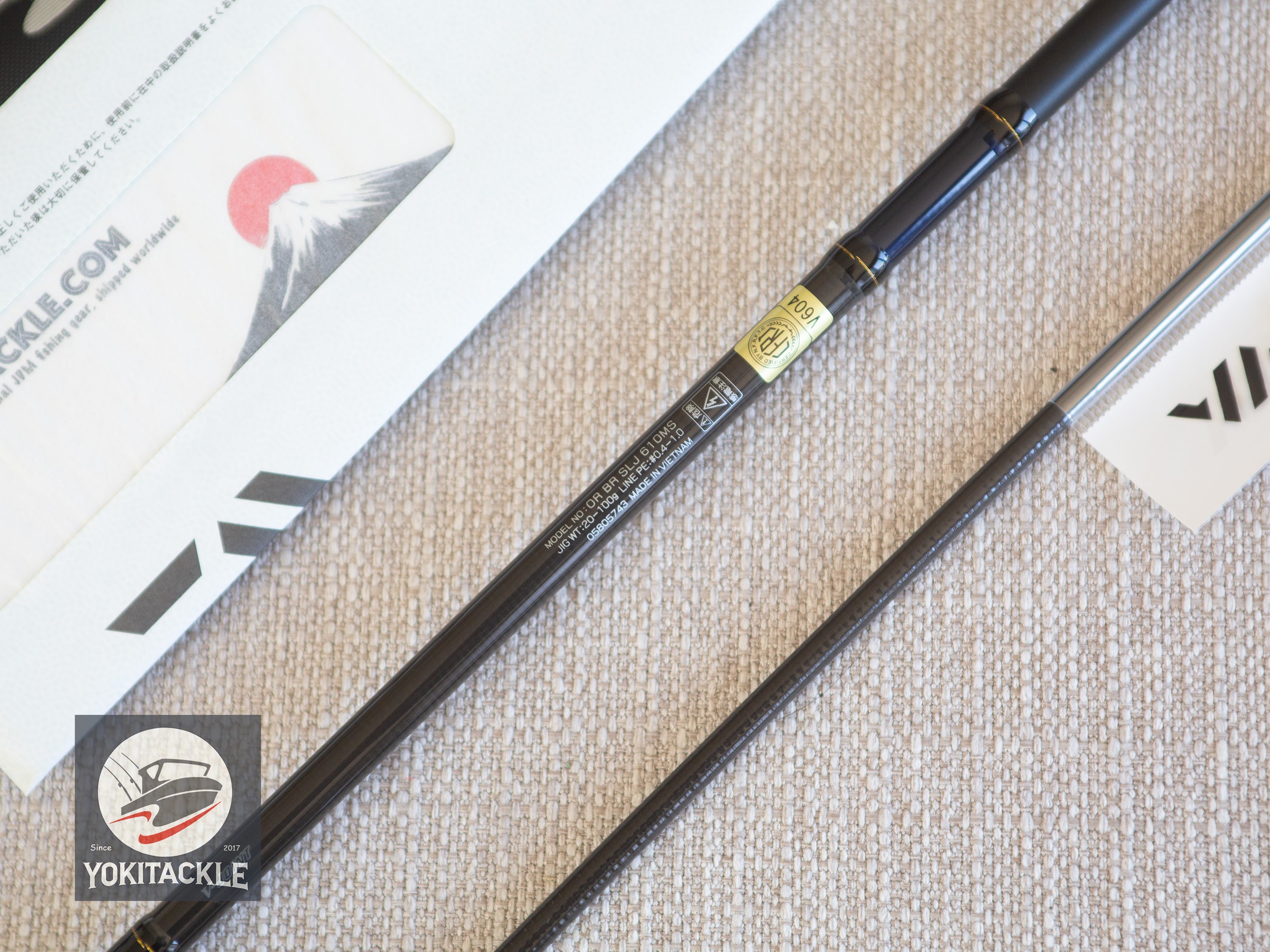 Daiwa 24 OUTRAGE BR SLJ 610MS Spinning Rod