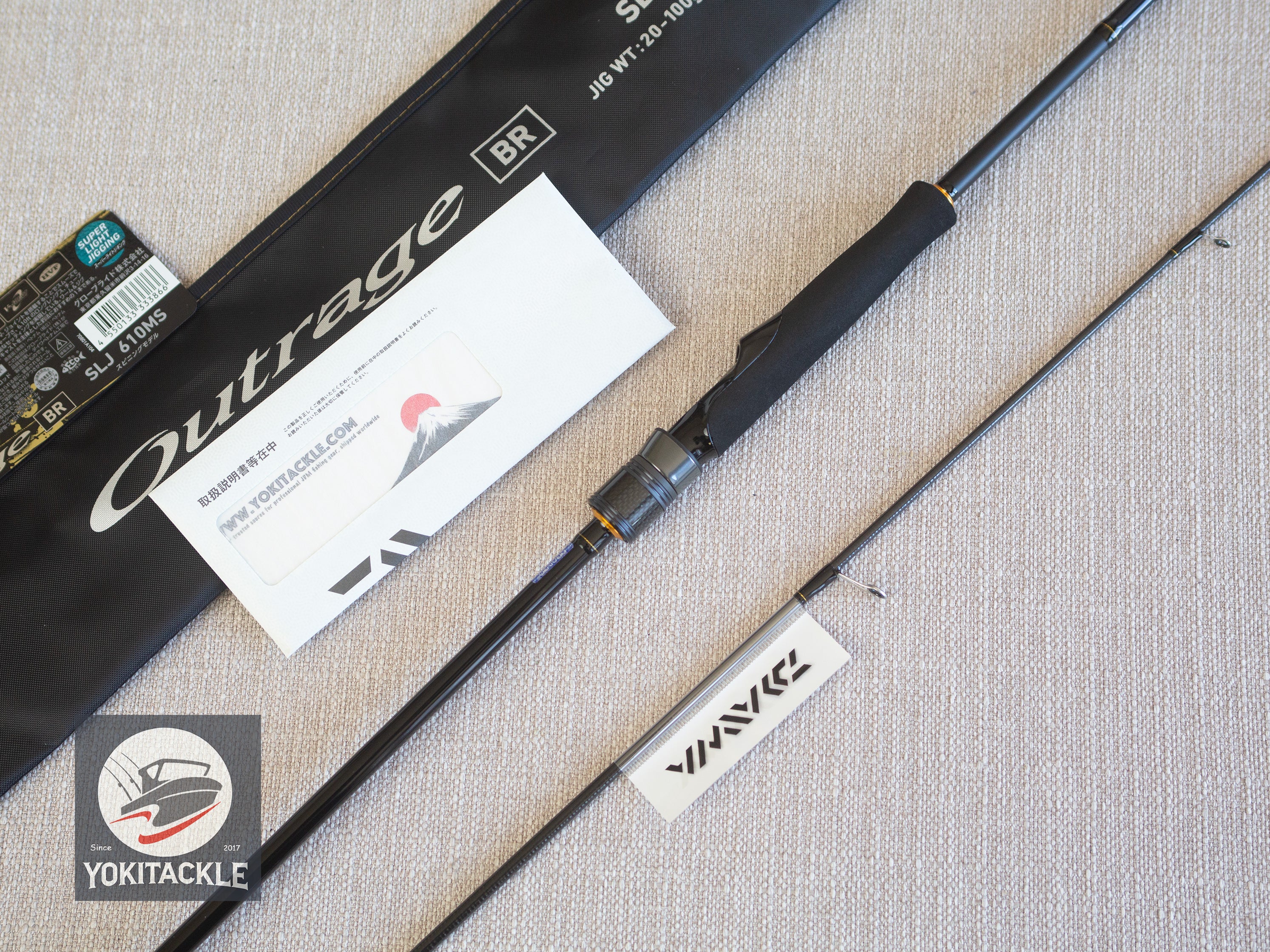 Daiwa 24 OUTRAGE BR SLJ 610MS Spinning Rod