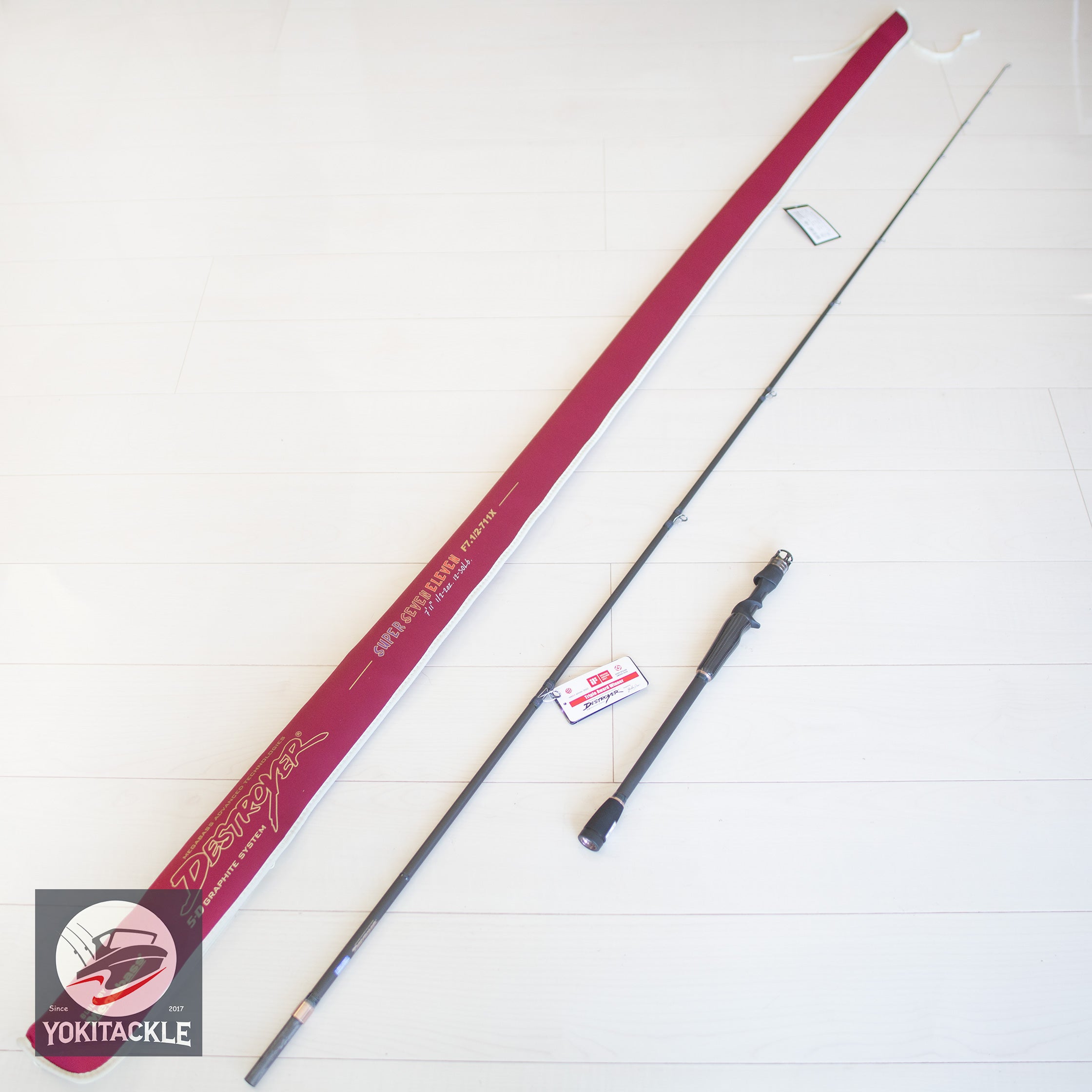 Brand New Megabass DESTROYER F7.1/2-711X SUPER SEVEN ELEVEN Baitcasting Rod