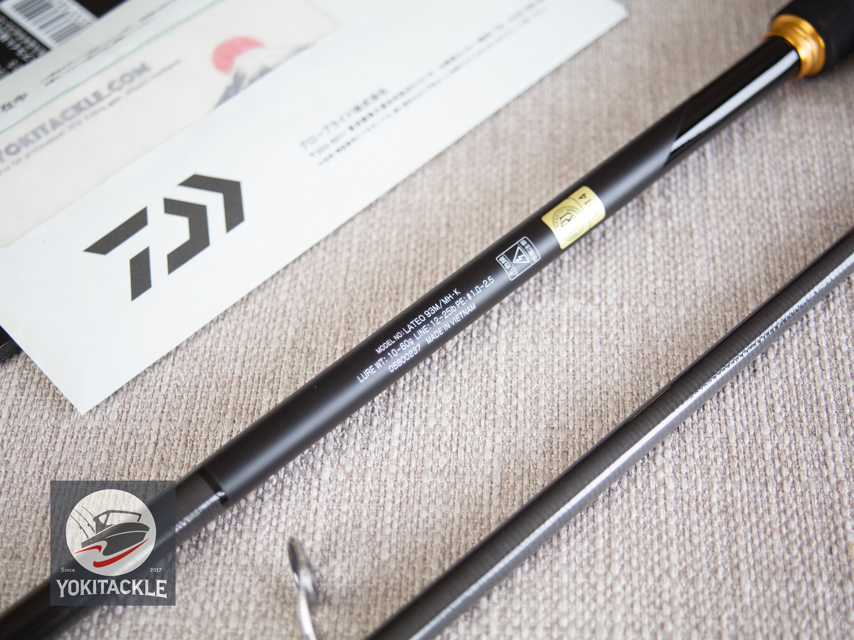 Brand New  Daiwa 24 LATEO 93M/MH-K Spinning Rod