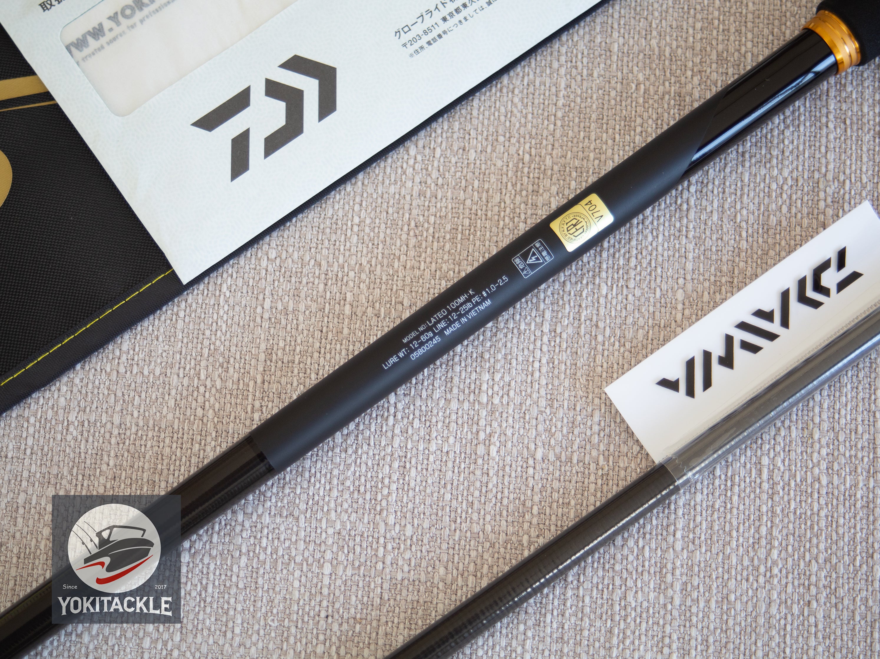 Brand New  Daiwa 24 LATEO 110MH-K Spinning Rod