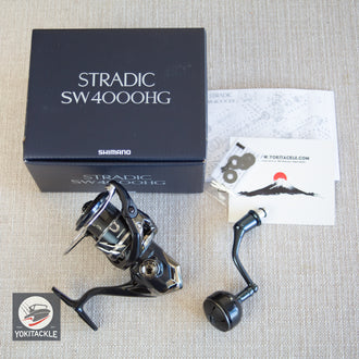 Brand New Shimano 24 Stradic SW 4000HG Spinning Reel