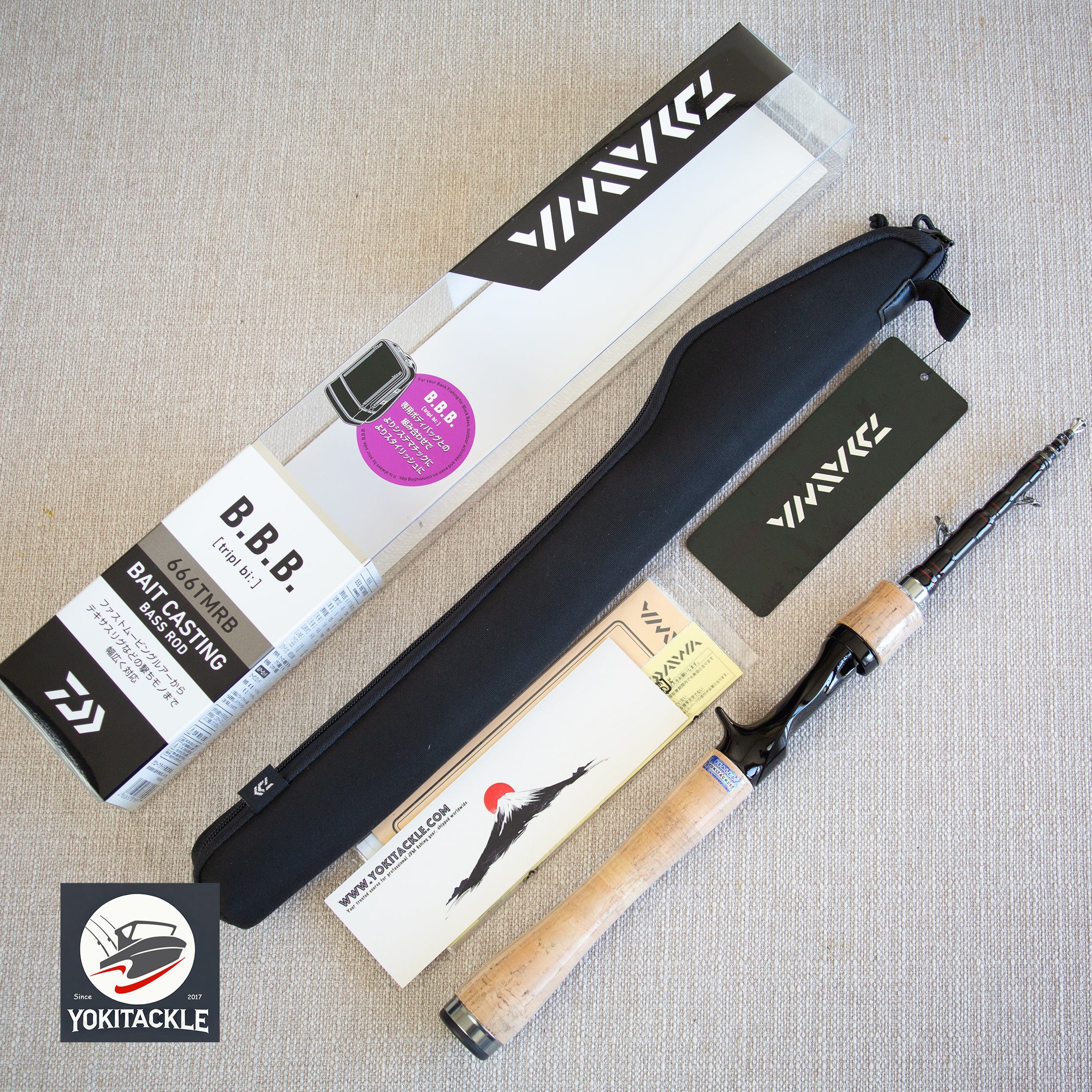 daiwa bbb telescopic fishing rod Daiwa BBB 666TMRB Telescopic baitcasting fishing Rod – YOKI Tackle Fishing Gear Emporium