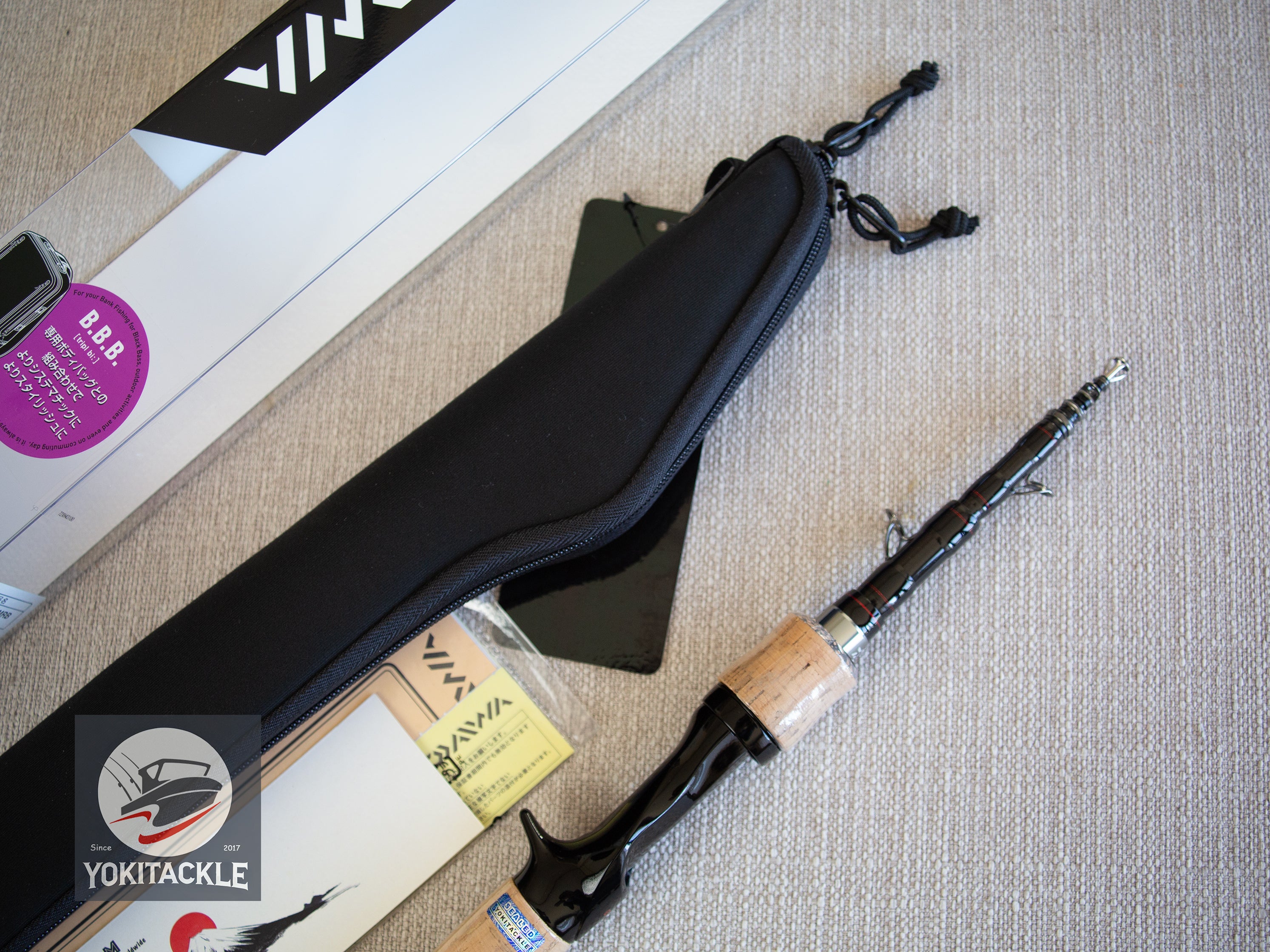 Daiwa BBB 666TMRB Telescopic baitcasting fishing Rod – YOKI Tackle Fishing Gear Emporium
