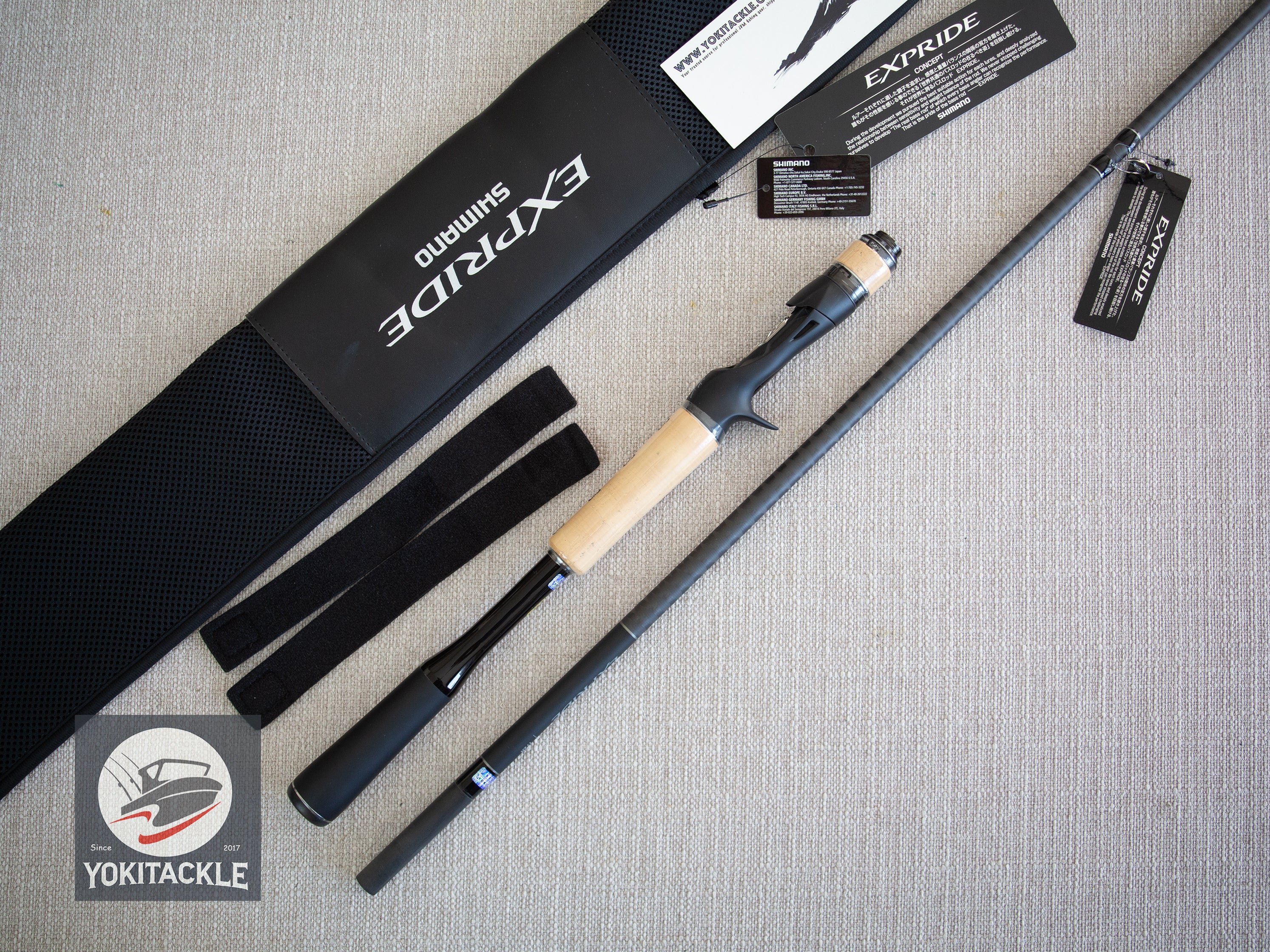 Shimano 22 Expride 1 piece 172H Baitcasting Rod for Bass