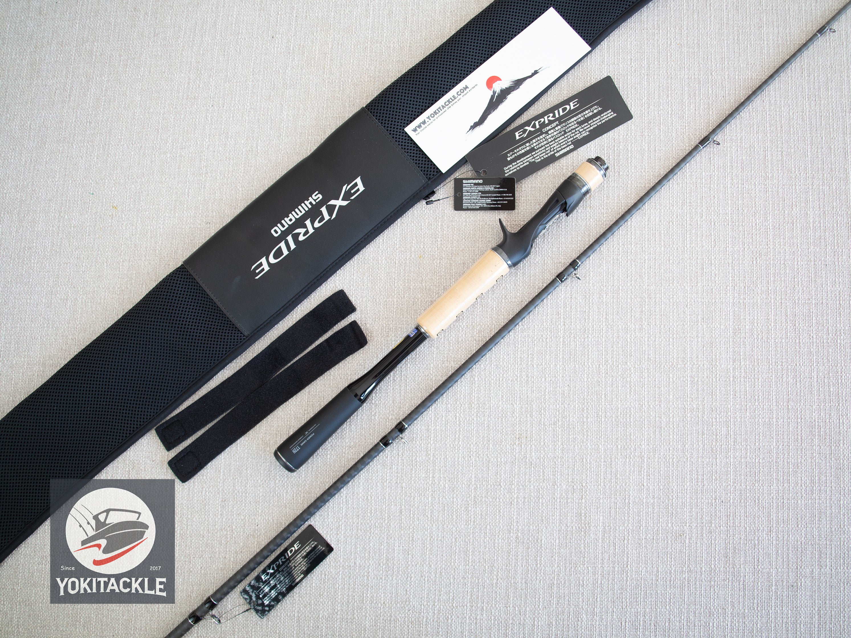 Shimano 22 Expride 1 piece 172H Baitcasting Rod for Bass