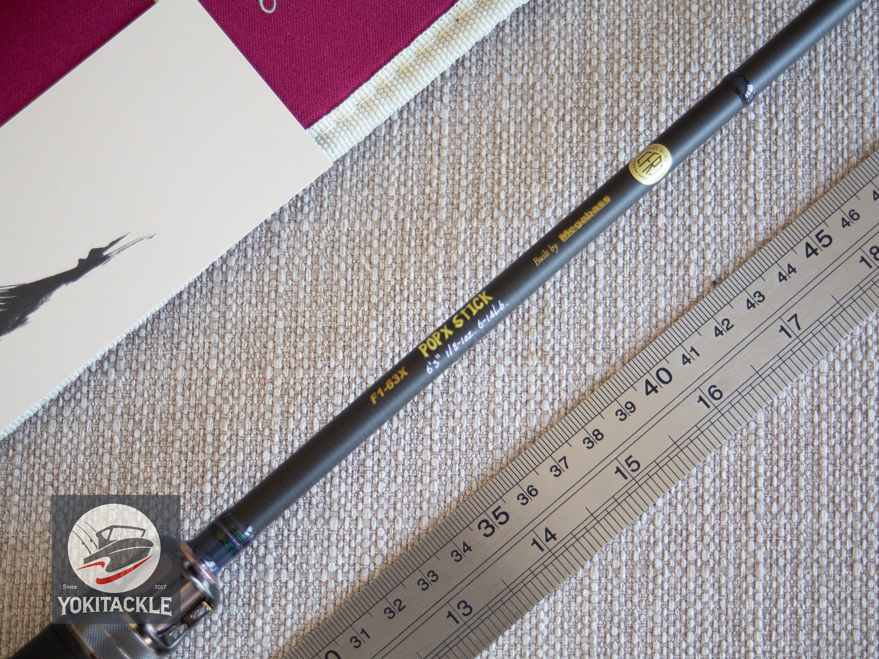 Brand New Megabass DESTROYER F1-63X Insect Rod POPX STICK Baitcasting Rod