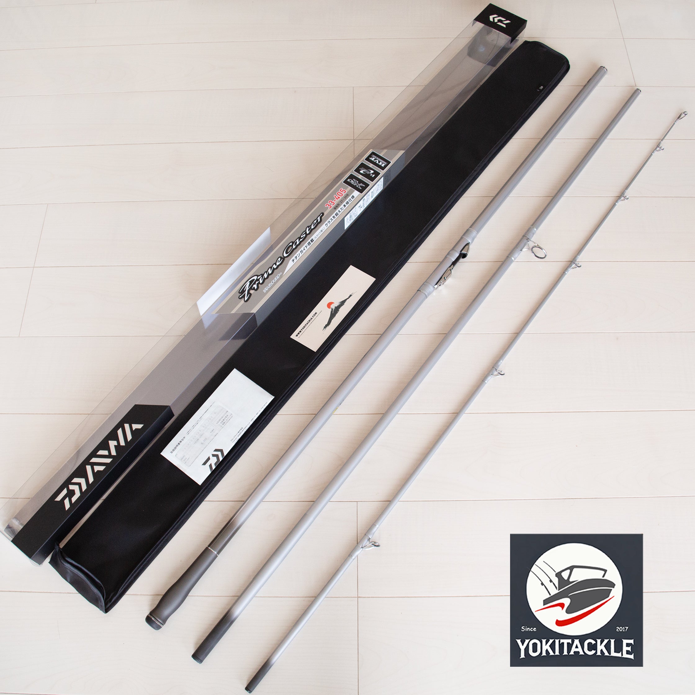 Daiwa PRIME CASTER 33-405-N Surf Casting Rod – YOKI Tackle Fishing Gear Emporium Daiwa PRIME CASTER 33-405-N Surf Casting Rod – YOKI Tackle Fishing Gear Emporium