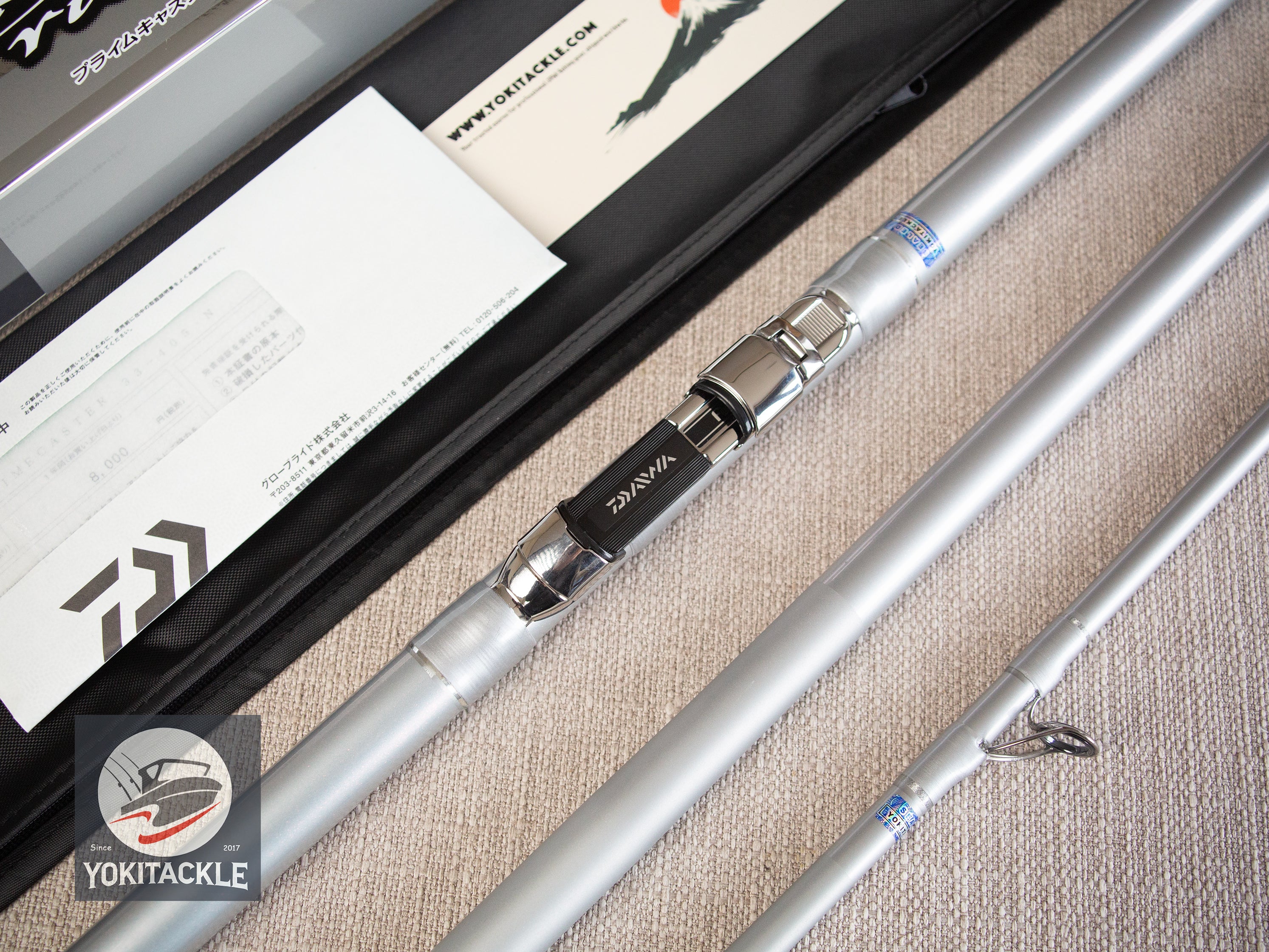 Daiwa PRIME CASTER 33-405-N Surf Casting Rod – YOKI Tackle Fishing Gear Emporium Daiwa PRIME CASTER 33-405-N Surf Casting Rod – YOKI Tackle Fishing Gear Emporium