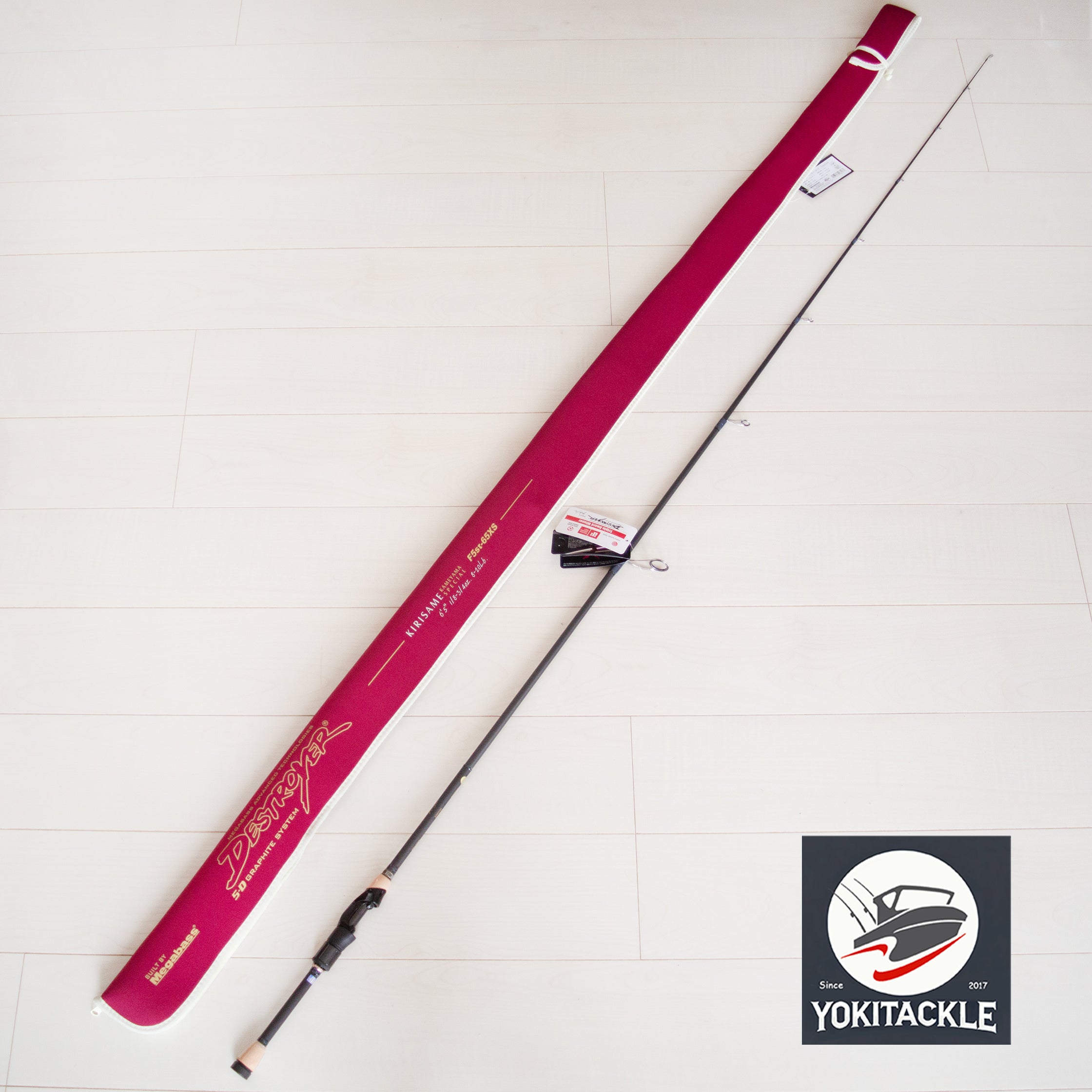 Brand New Megabass DESTROYER P5 F5st-65XS KIRISAME KAMEYAMA SPECIAL Spinning Rod