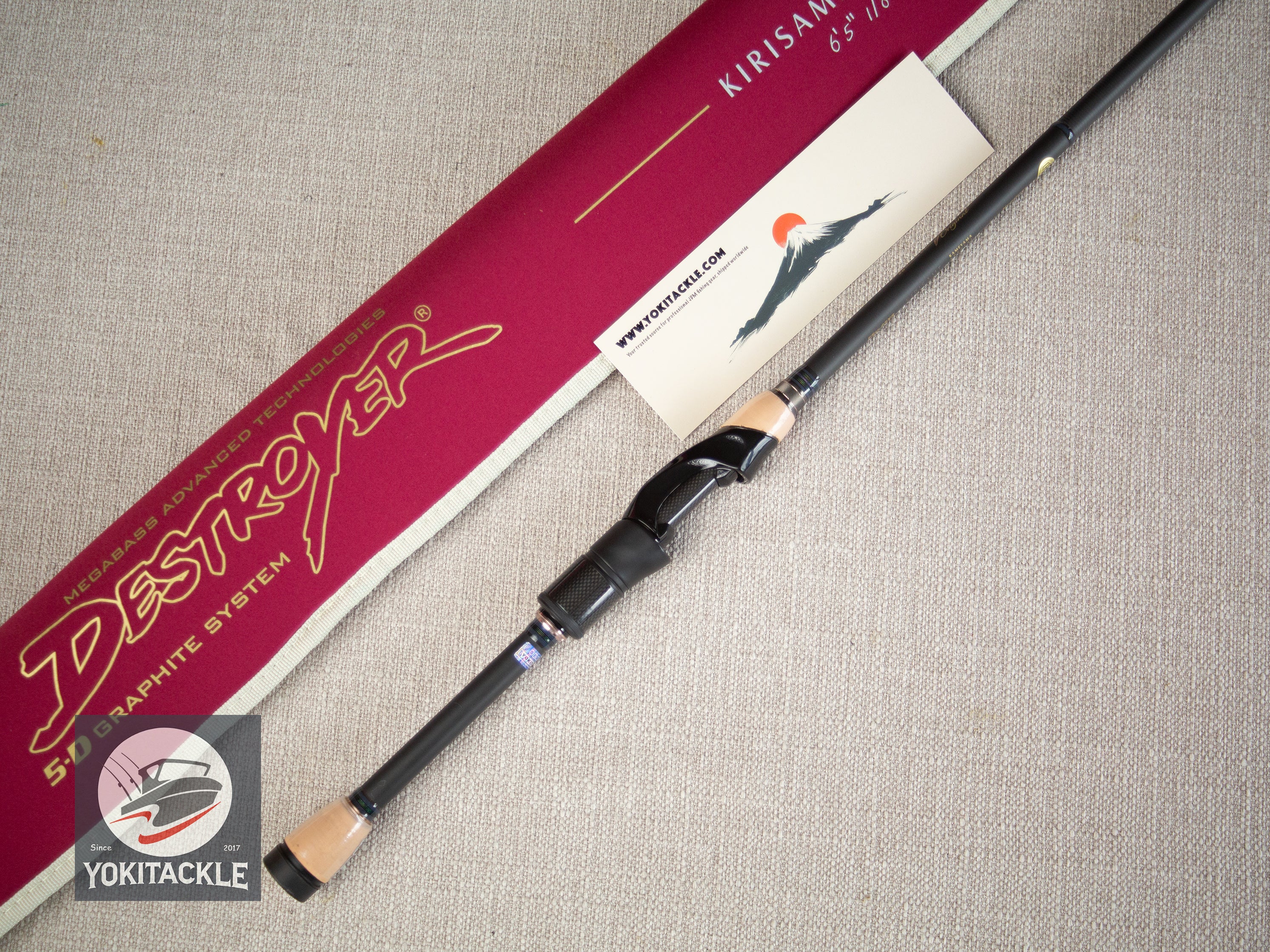 Brand New Megabass DESTROYER P5 F5st-65XS KIRISAME KAMEYAMA SPECIAL Spinning Rod