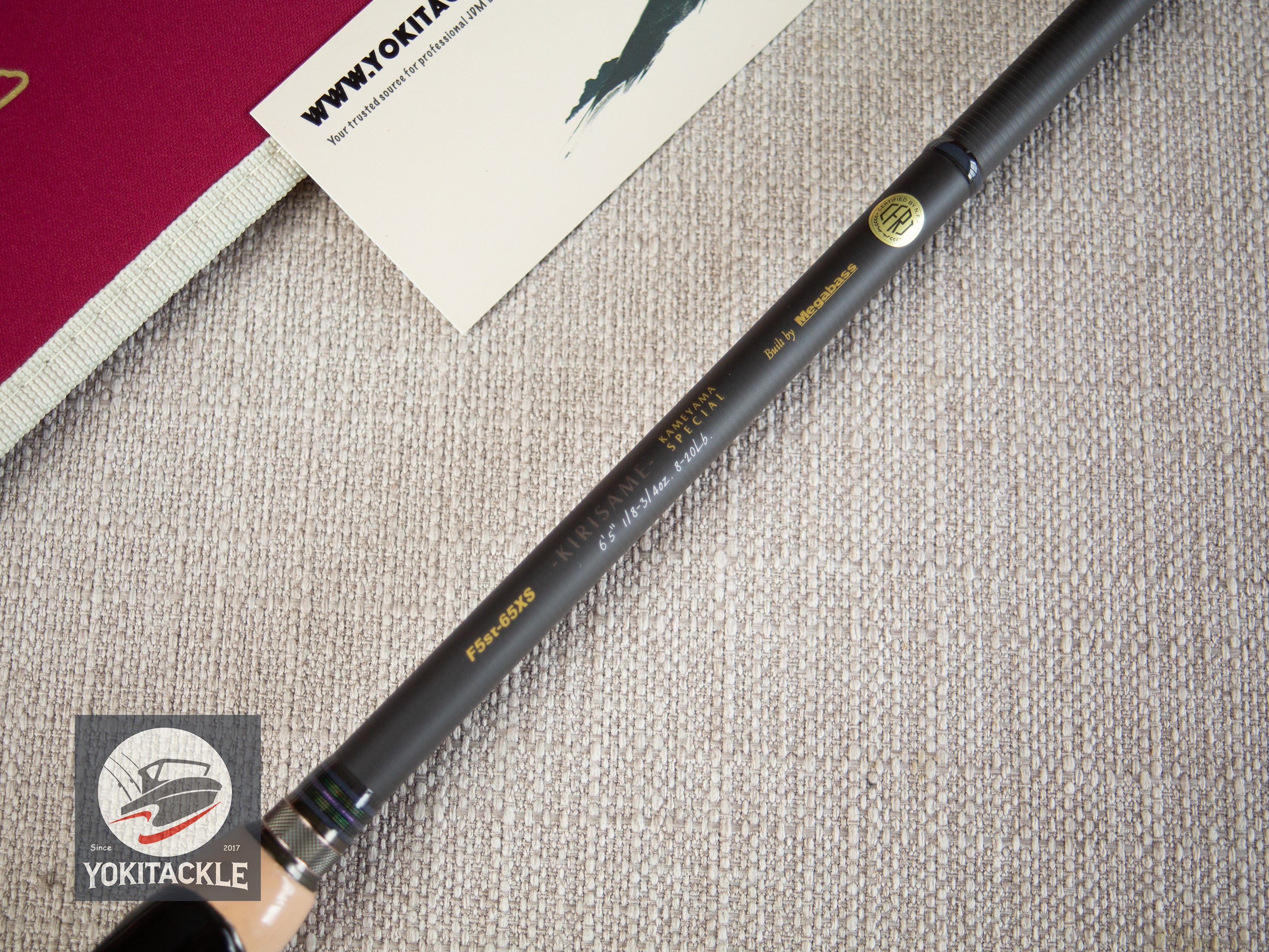 Brand New Megabass DESTROYER P5 F5st-65XS KIRISAME KAMEYAMA SPECIAL Spinning Rod