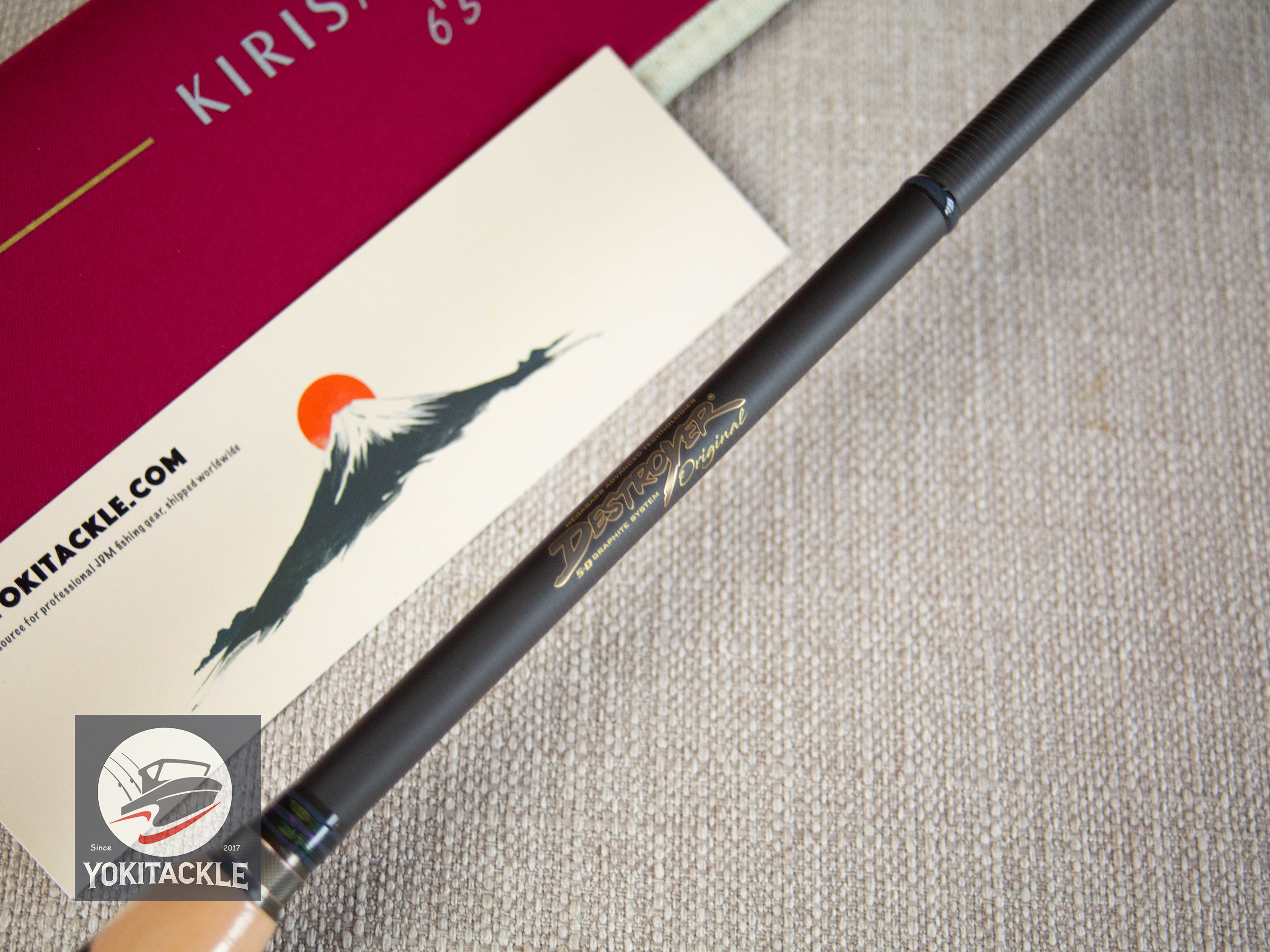 Brand New Megabass DESTROYER P5 F5st-65XS KIRISAME KAMEYAMA SPECIAL Spinning Rod